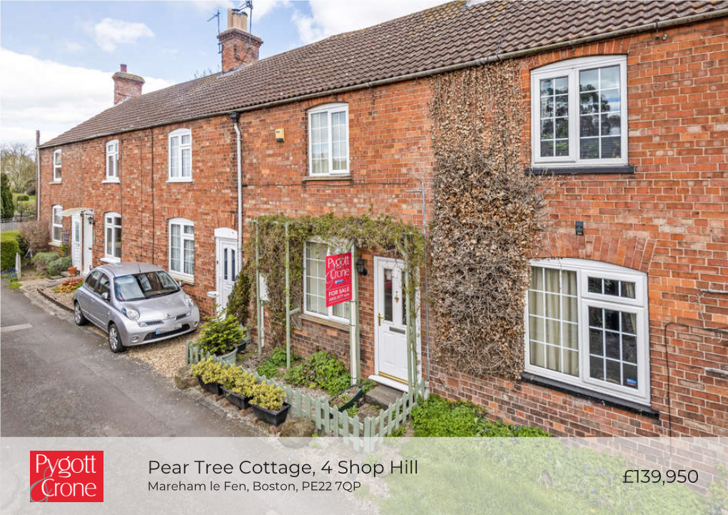 £139,950 Pear Tree Cottage, 4 Shop Hill