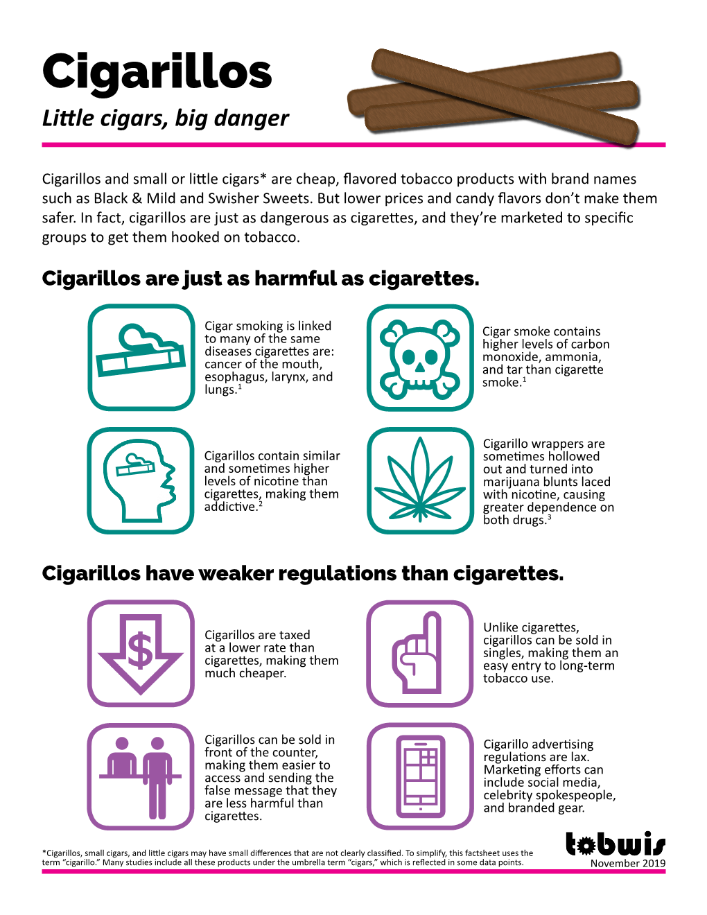 Cigarillos Fact Sheet
