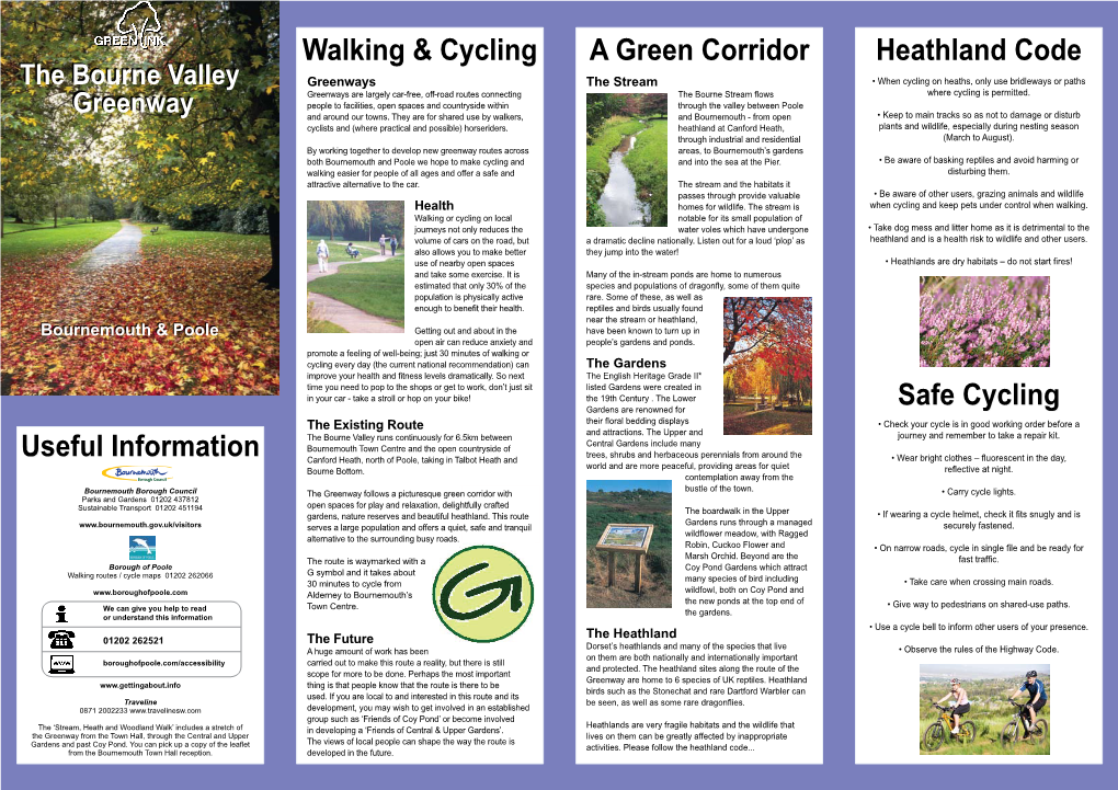 Useful Information Heathland Code Safe Cycling A