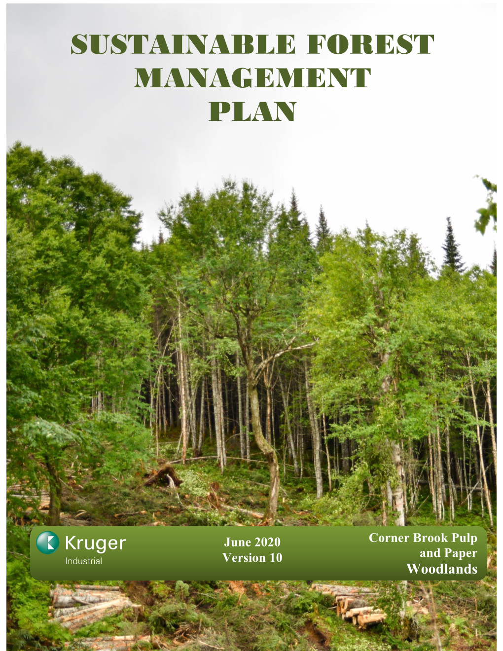 Sustainable Forest Management Plan