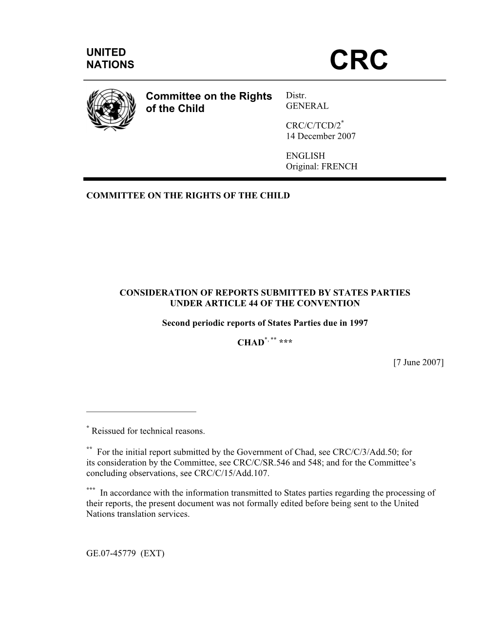 United Nations Committee on the Rights of the Child