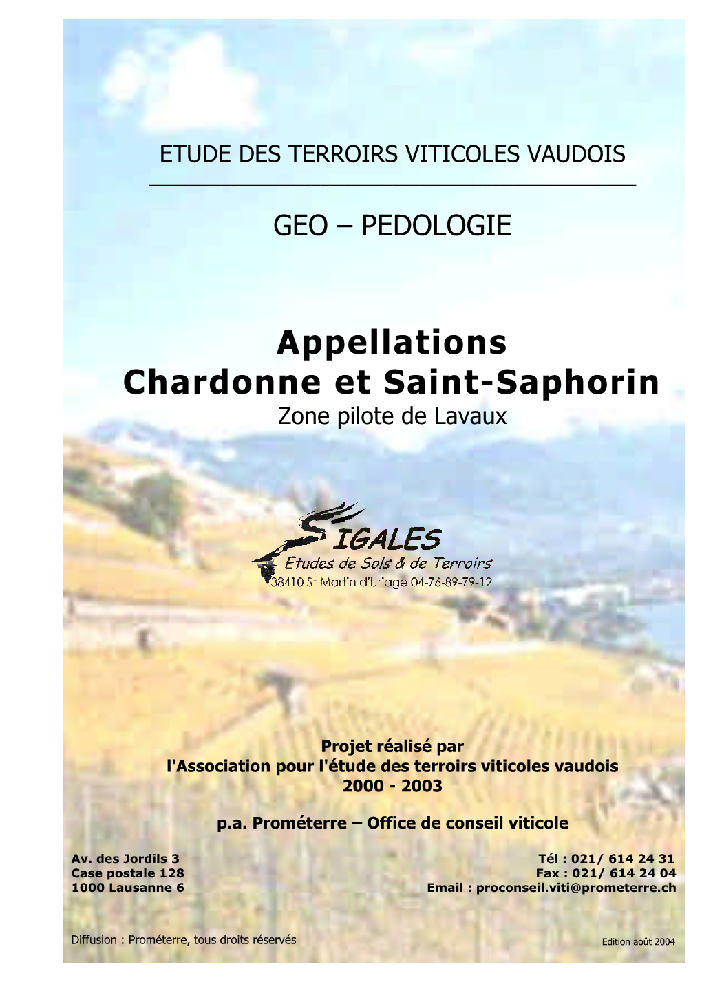 Chardonne, St-Saphorin