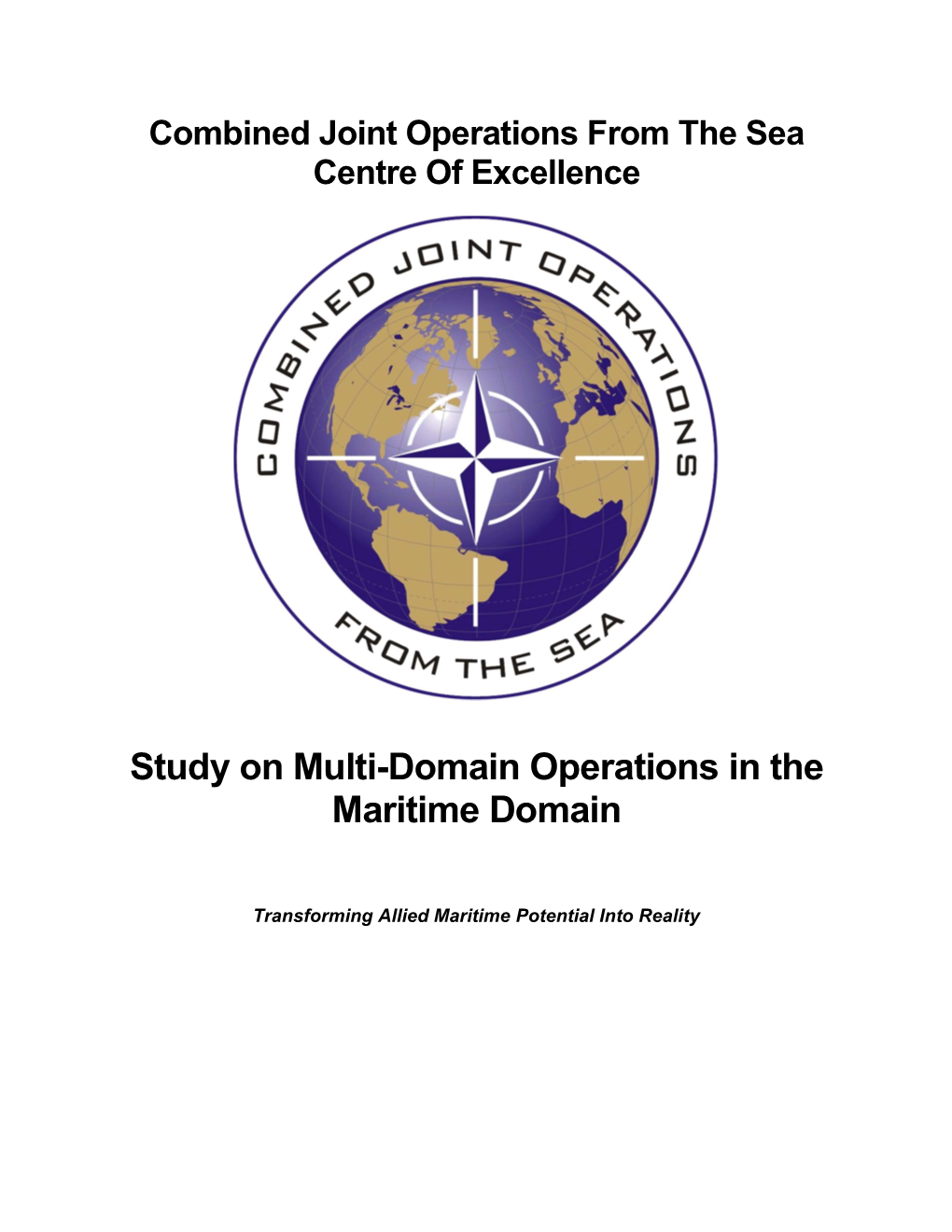 Study on Multi-Domain Operations in the Maritime Domain