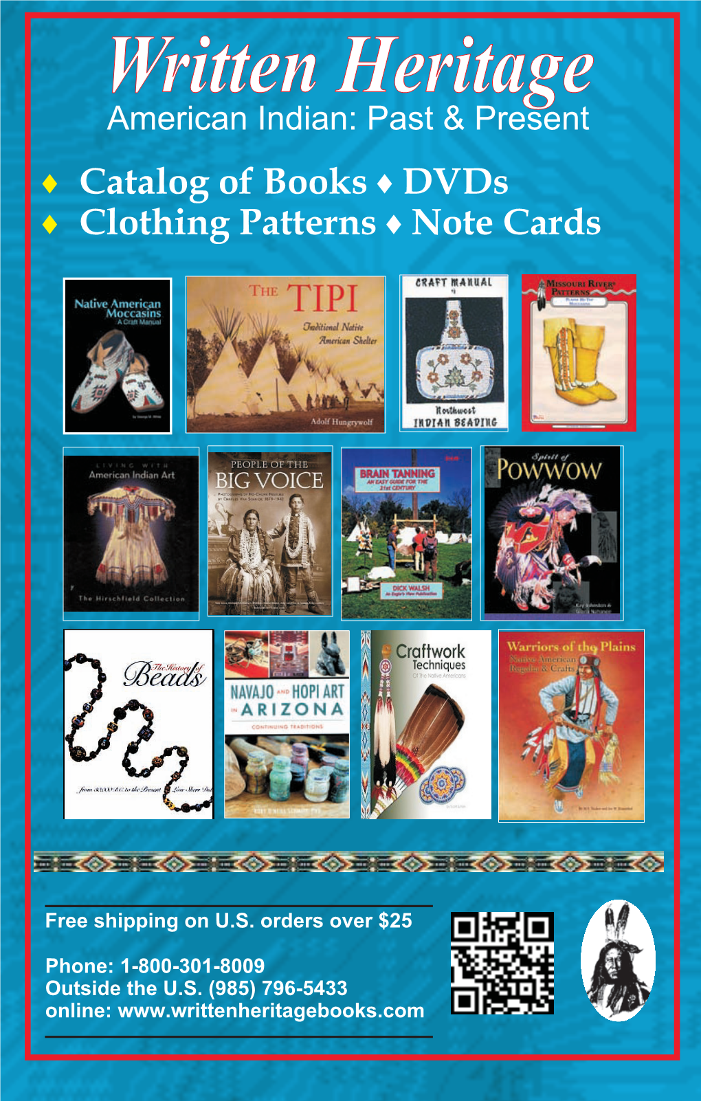 Catalog of Books Dvds Clothing Patterns Note Cards