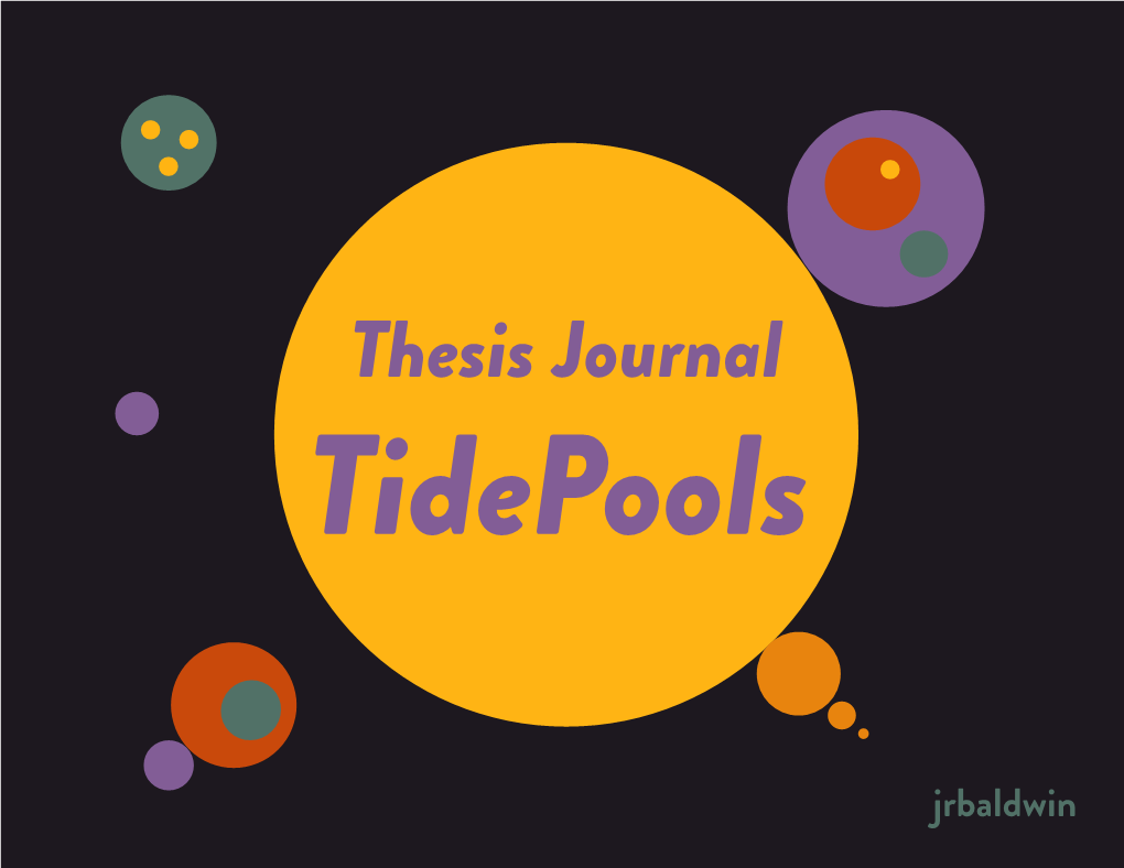 Thesis Journal Tidepools