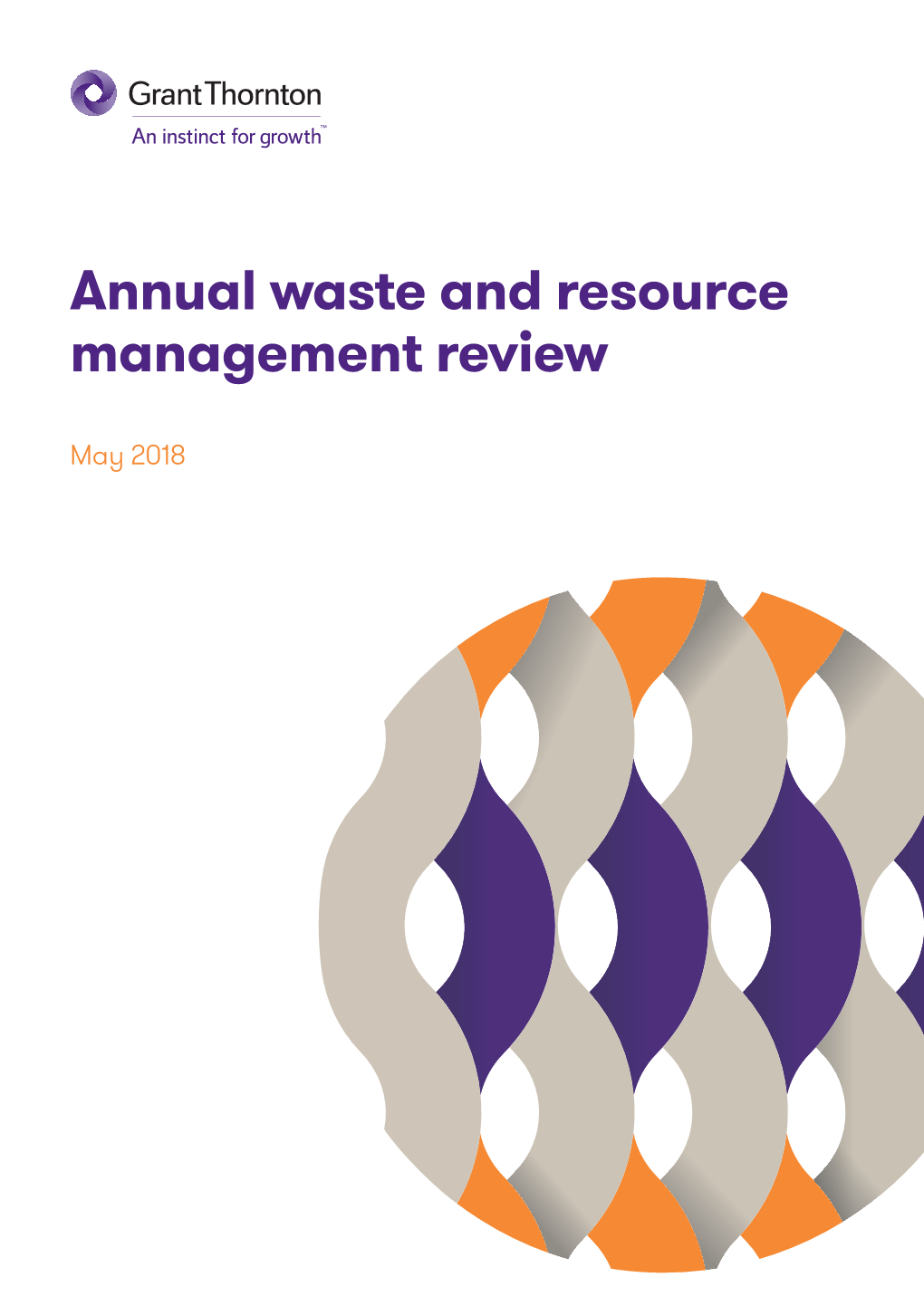 Annual Waste and Resource Management Review – May 2018