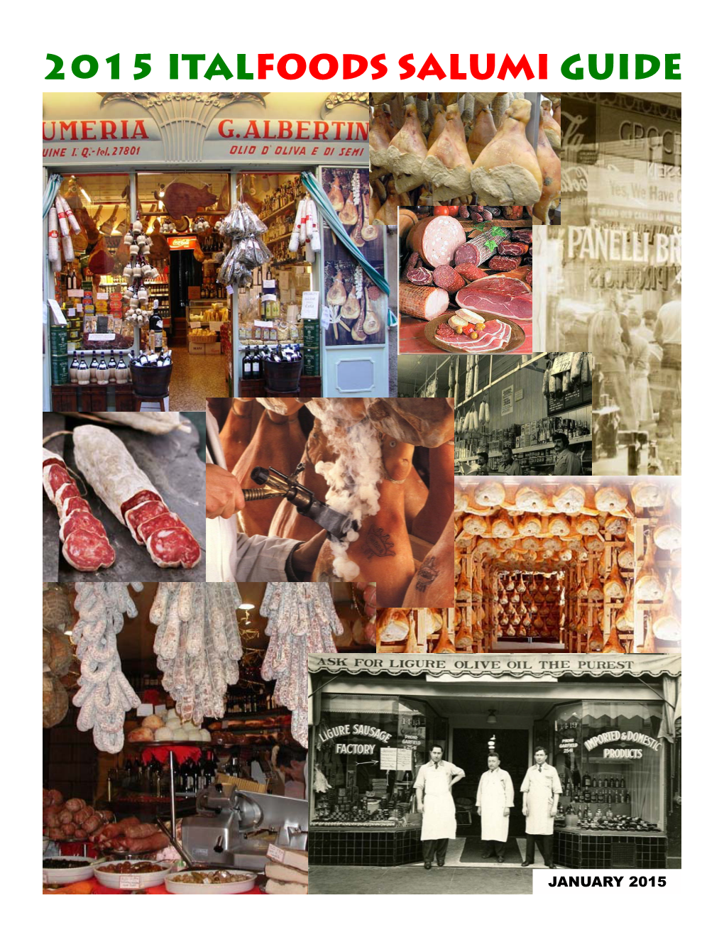 2015 Italfoods Salumi Guide