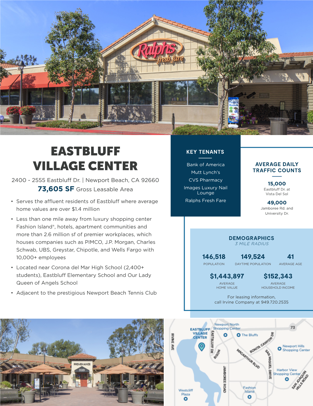 EASTBLUFF VILLAGE CENTER Newport Beach, California