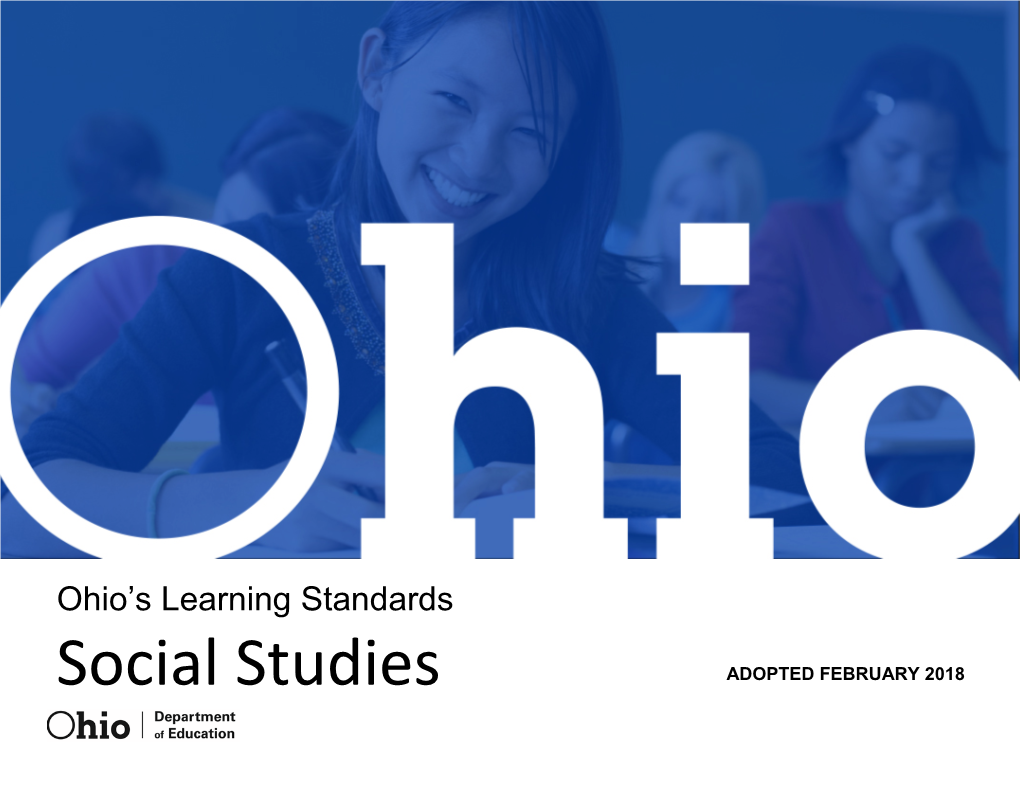 Ohio's Learning Standards for Social Studies