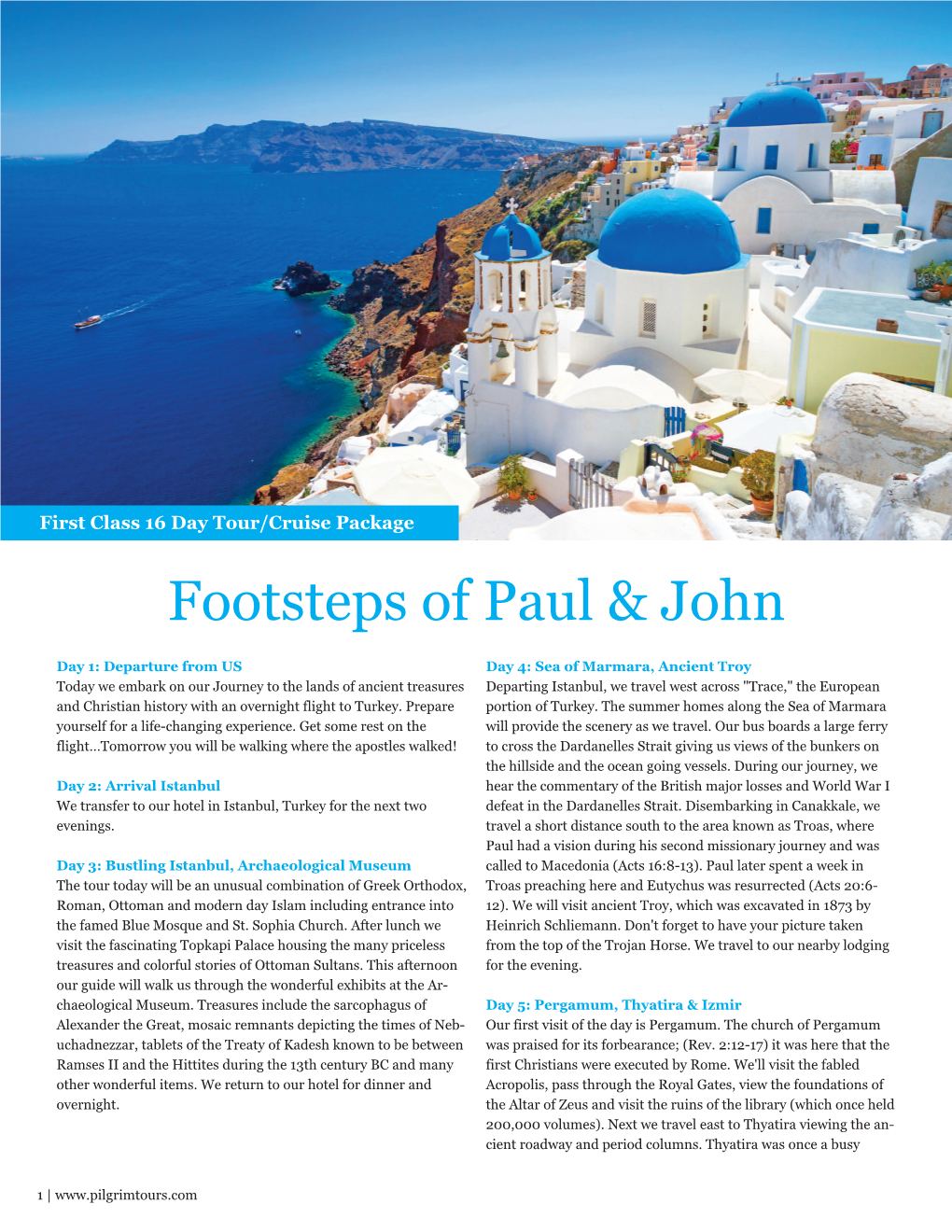 Footsteps of Paul & John