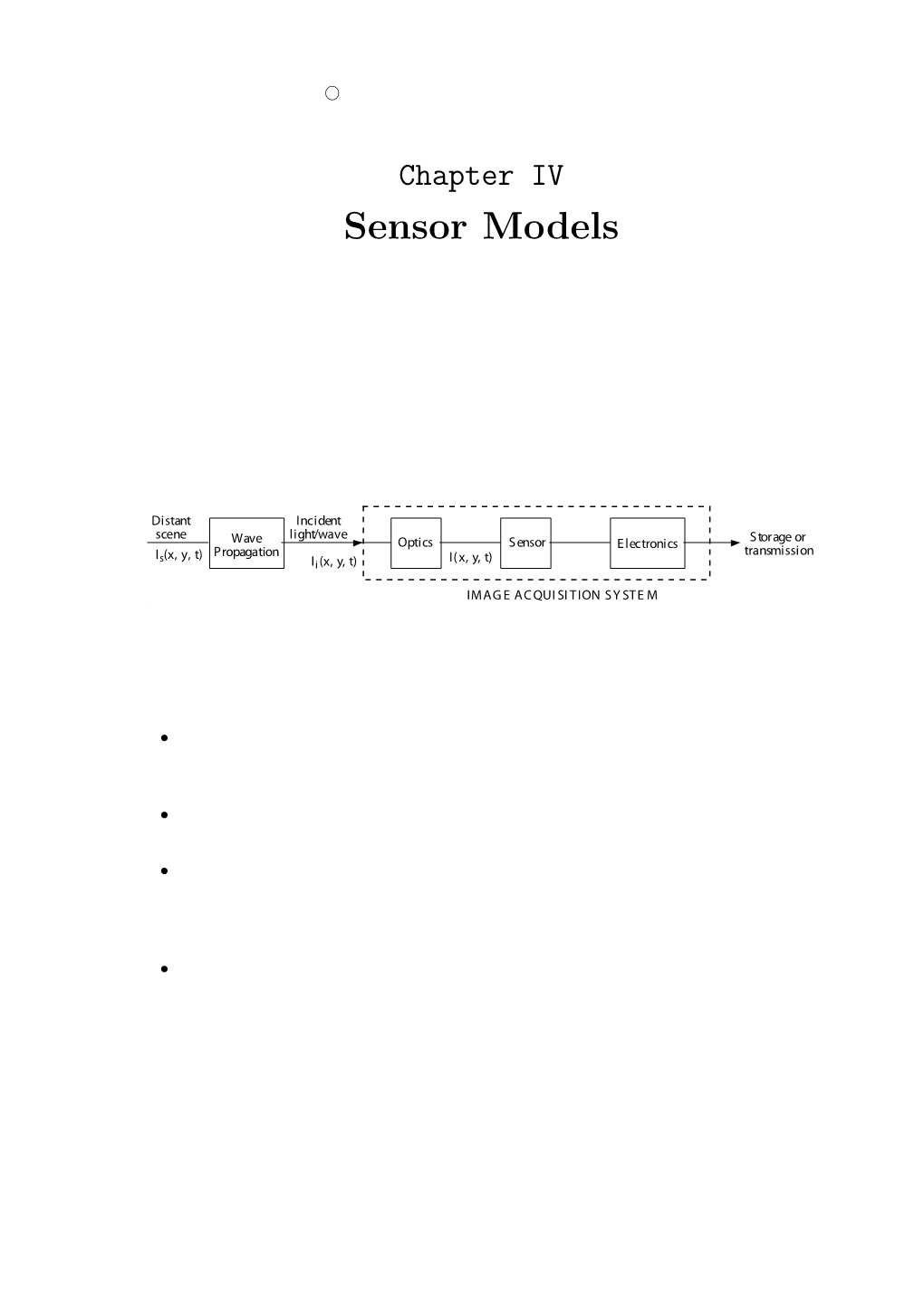 Sensor Models