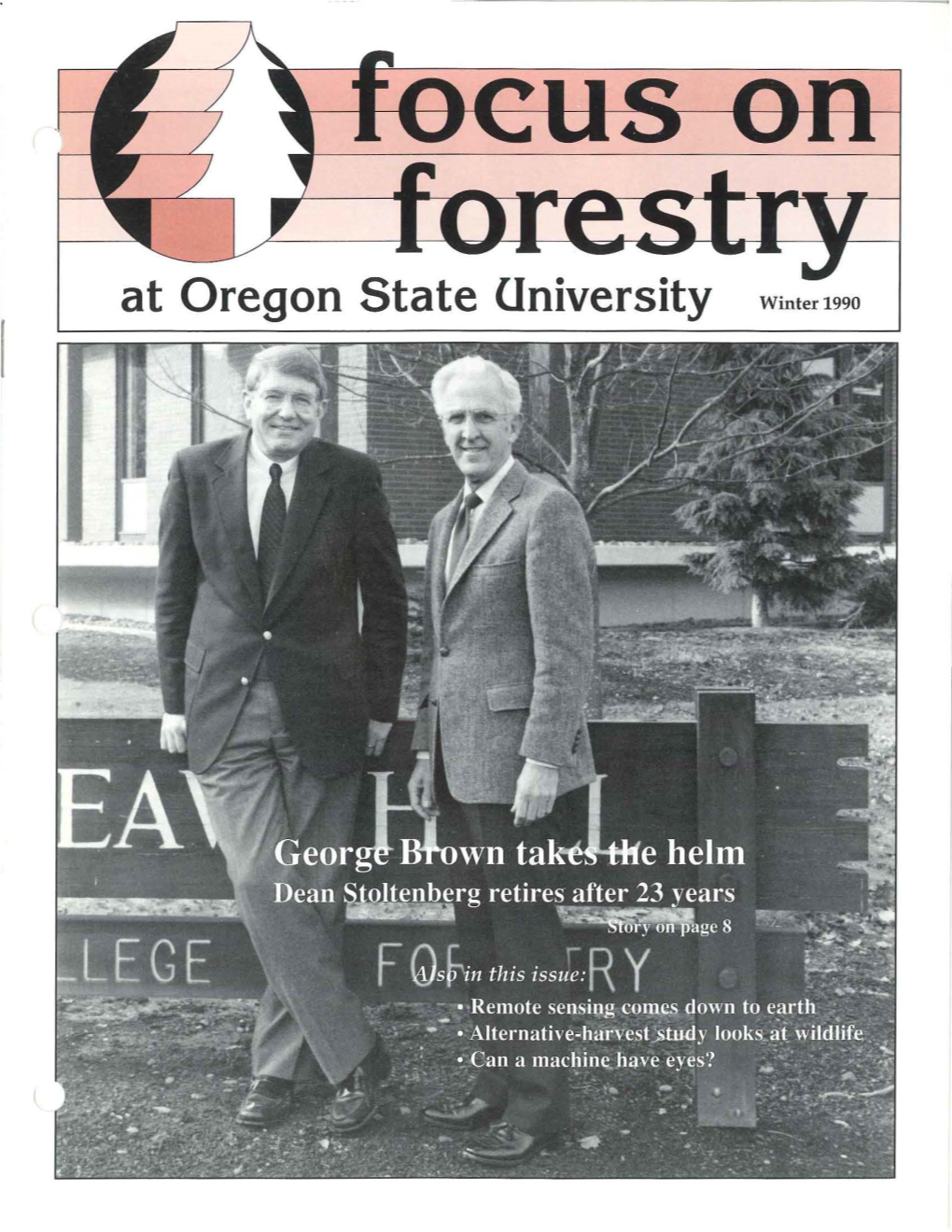 At Oregon State University Winter1990 Winter1990