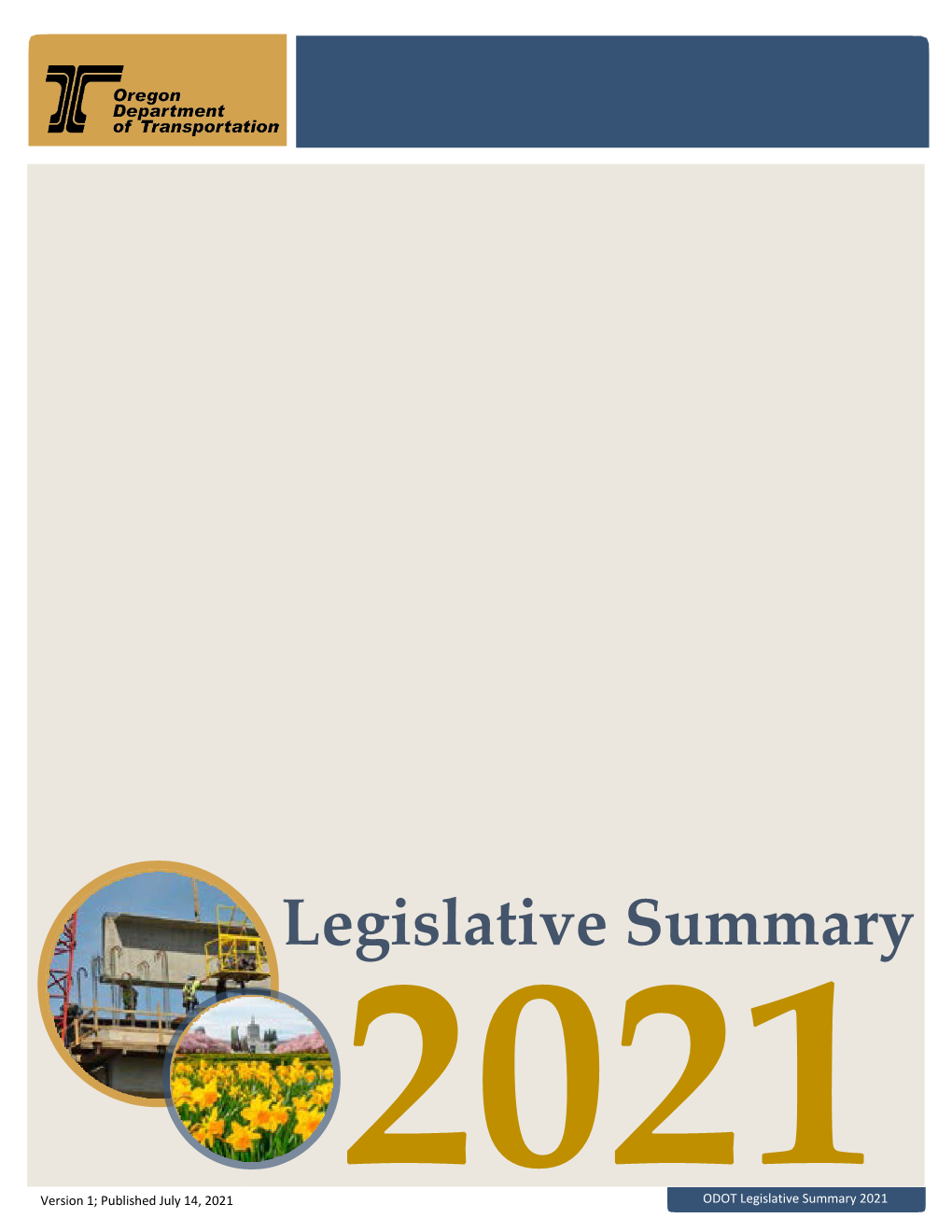 2021 Legislative Summary