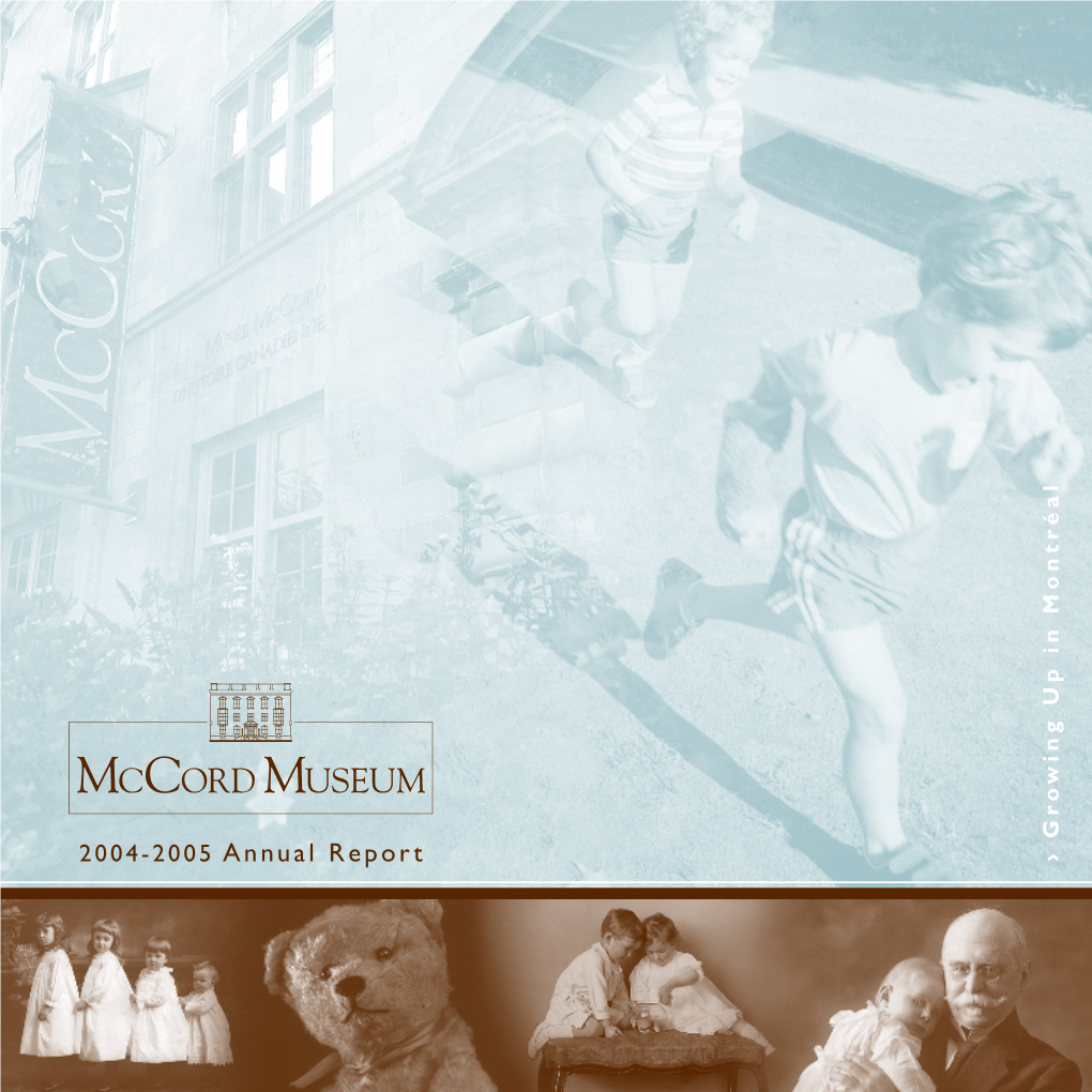 2004-2005 Annual Report Ind Y Oi XV 19; Asca, 70; Rse Blnig O Er Jle (8210) Ky T History