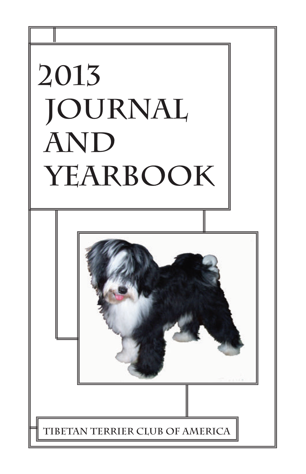 2013 Journal and Yearbook