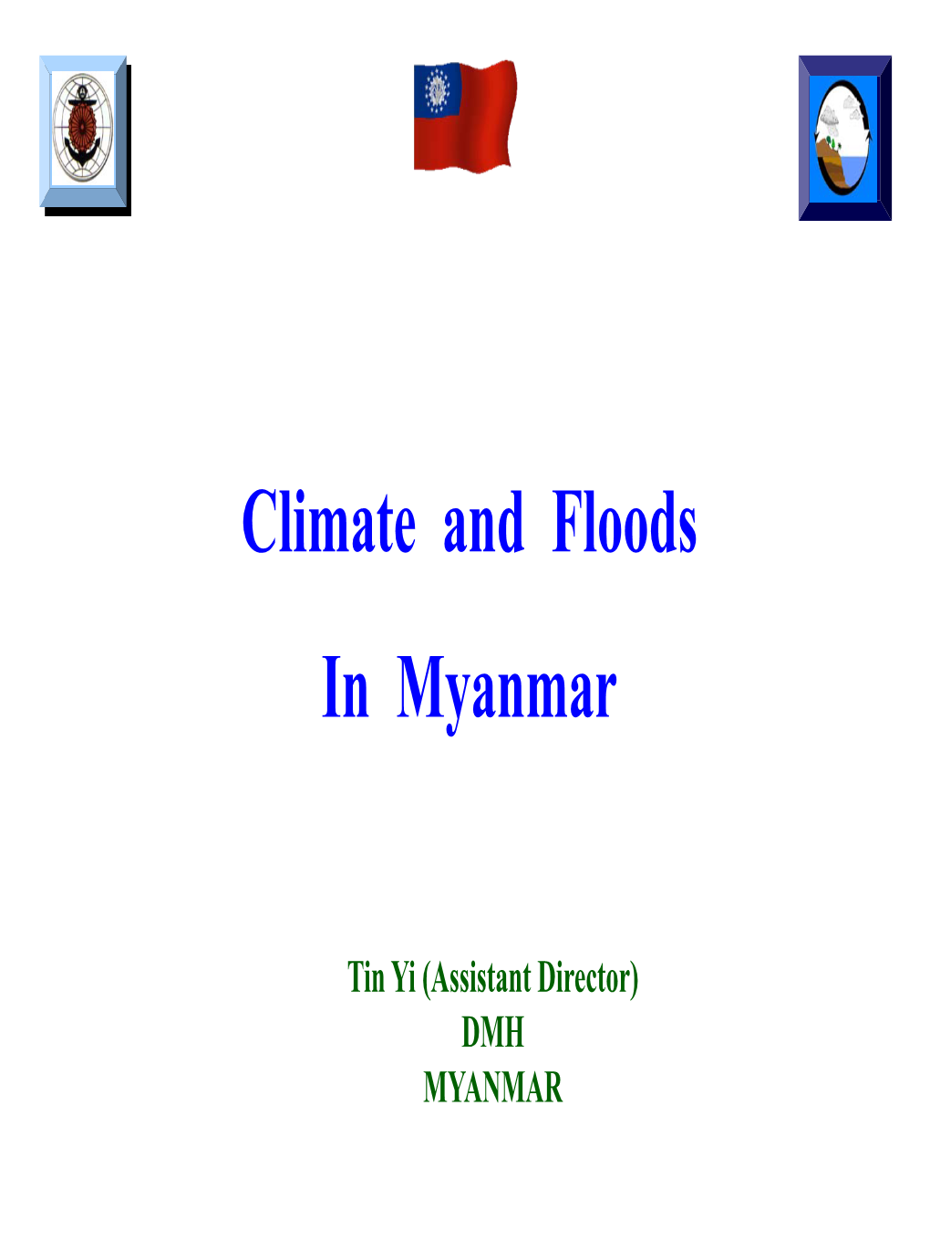 Climate and Floods in Myanmar