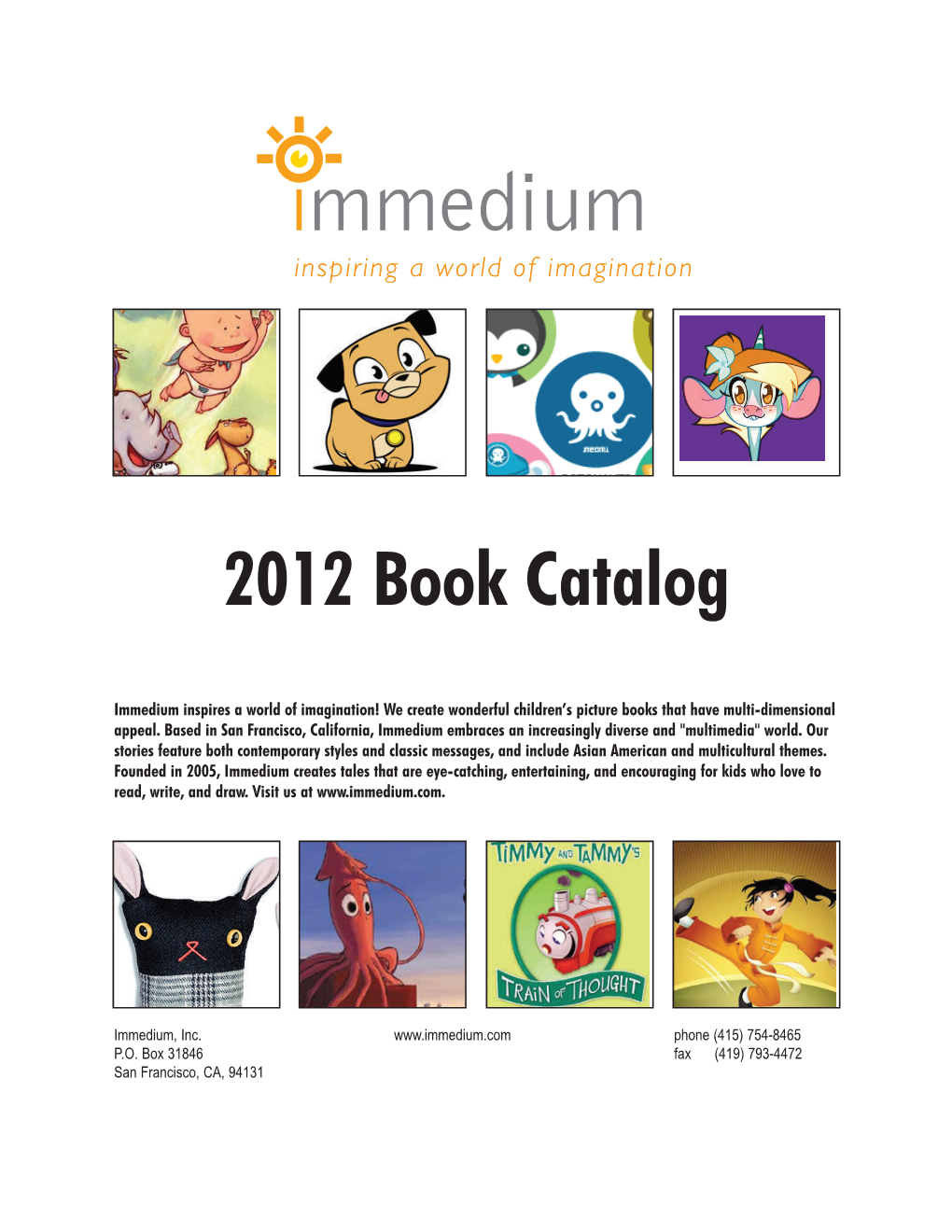 2012 Book Catalog