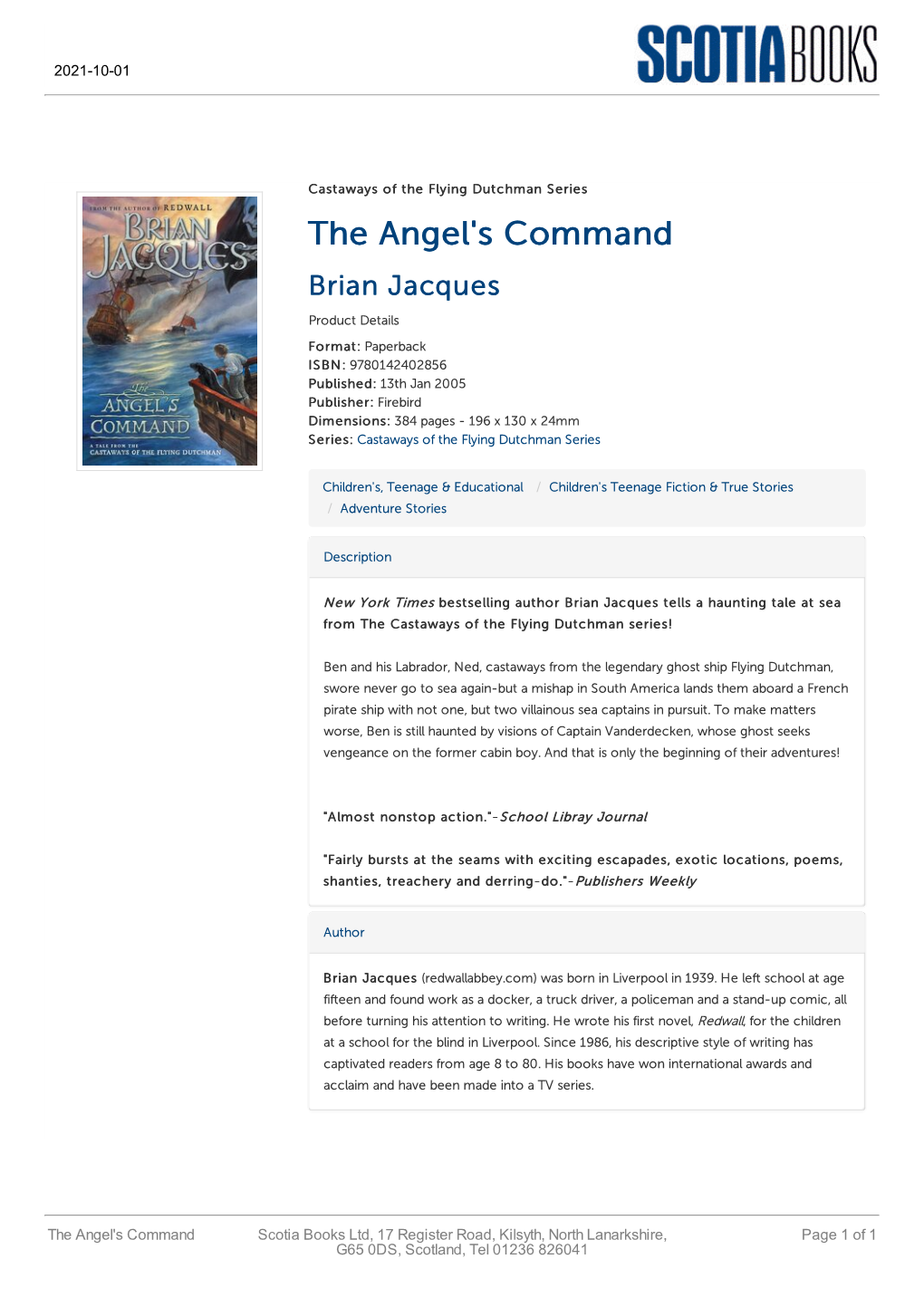 The Angel's Command