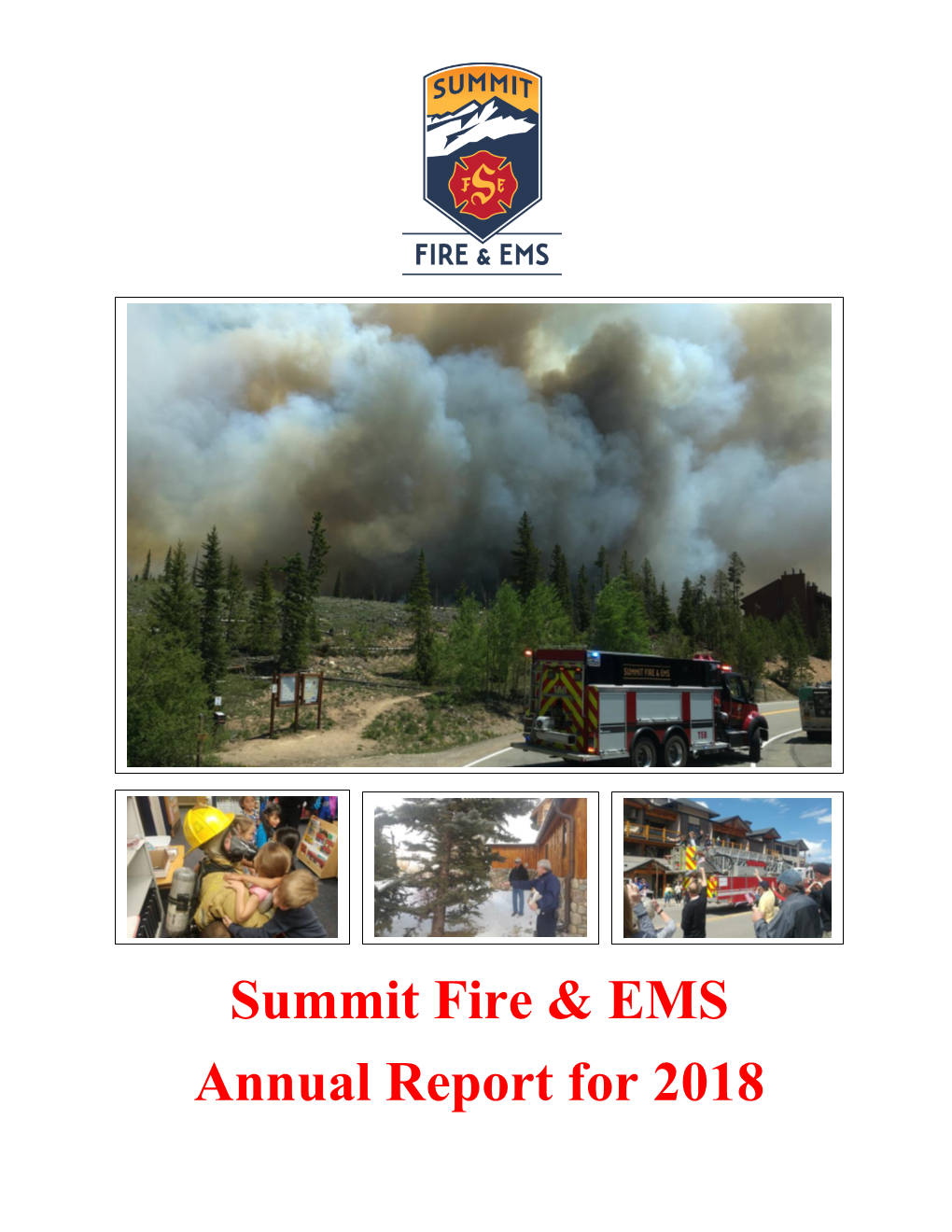 Summit Fire & EMS Annual Report for 2018