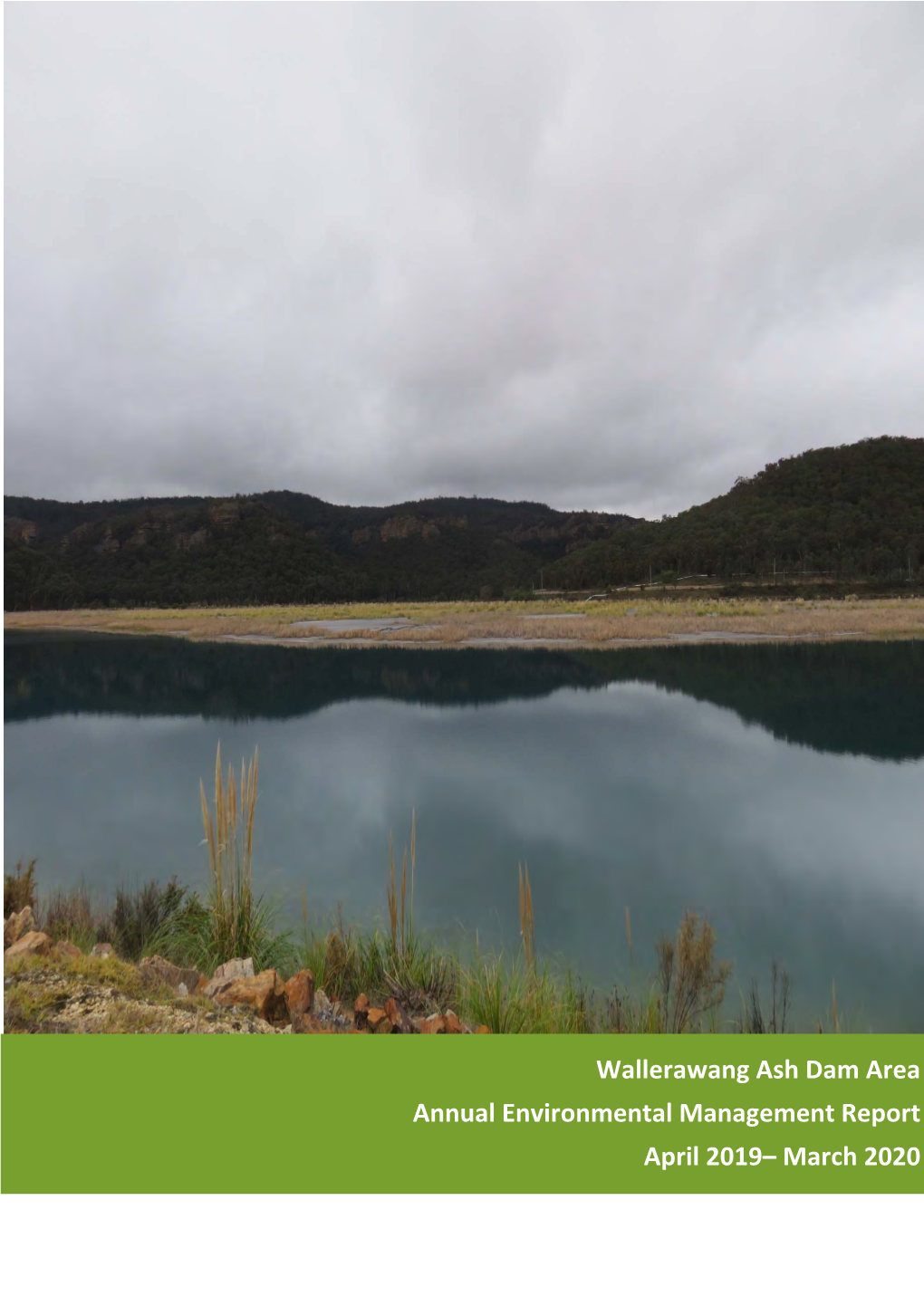 Wallerawang Ash Dam Area Annual Environmental Management Report April 2019– March 2020 Wallerawang Ash Dam Areas Annual Environmental Management Report