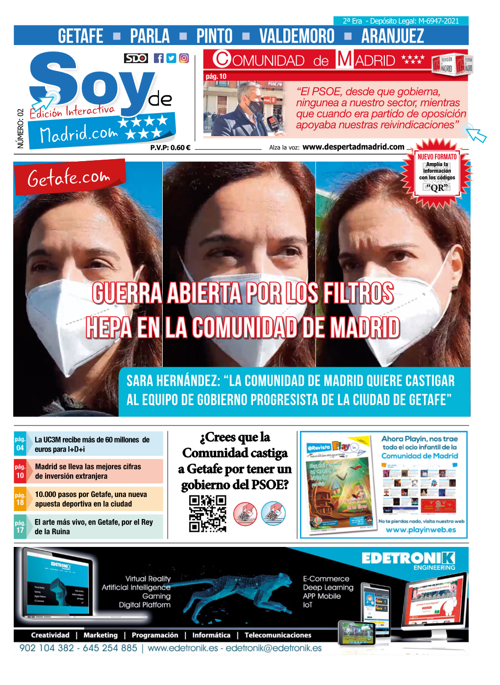 Guerra Abierta Por Los Filtros HEPA En La Comunidad De Madrid Guerra