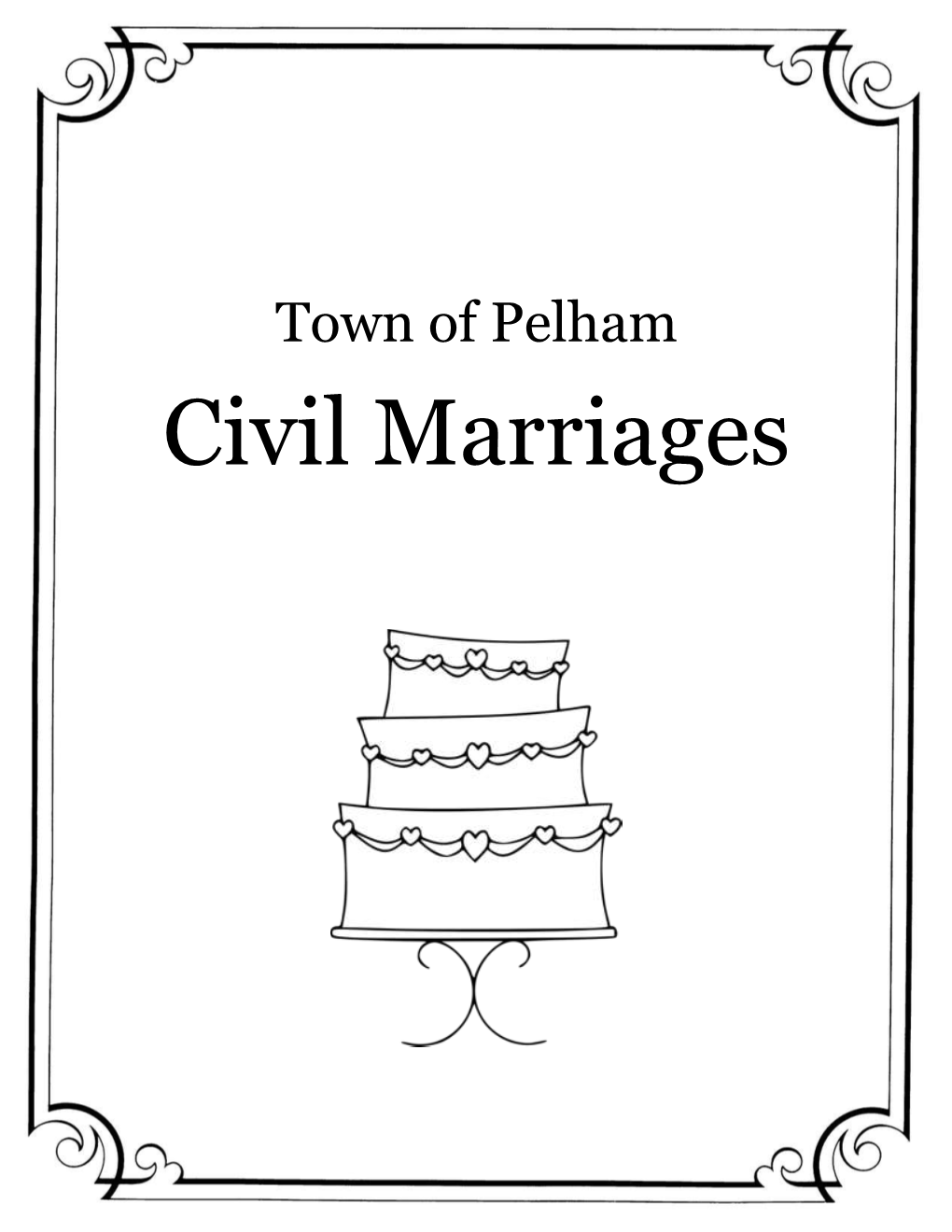Civil Wedding Information Package