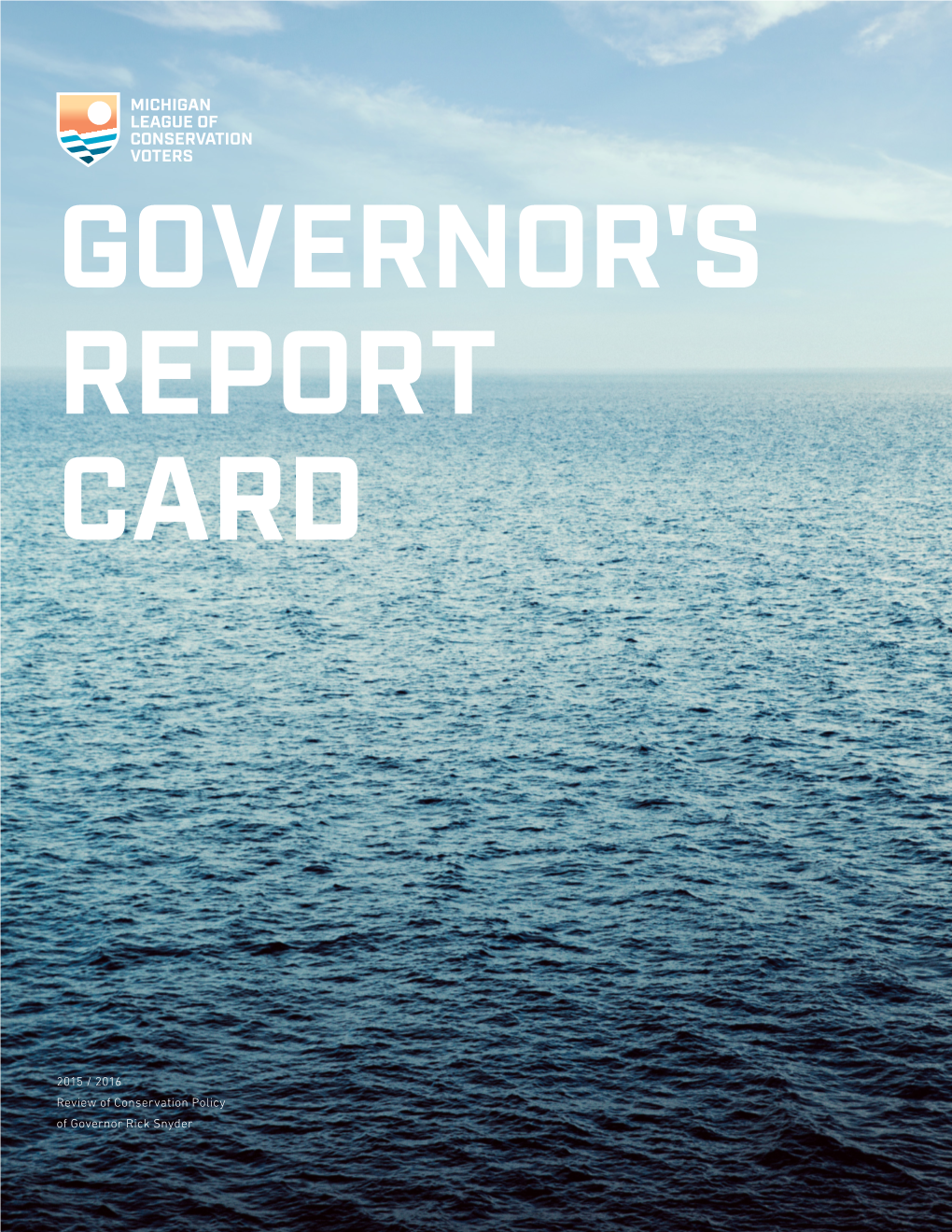 2015-16 Governor Report Card