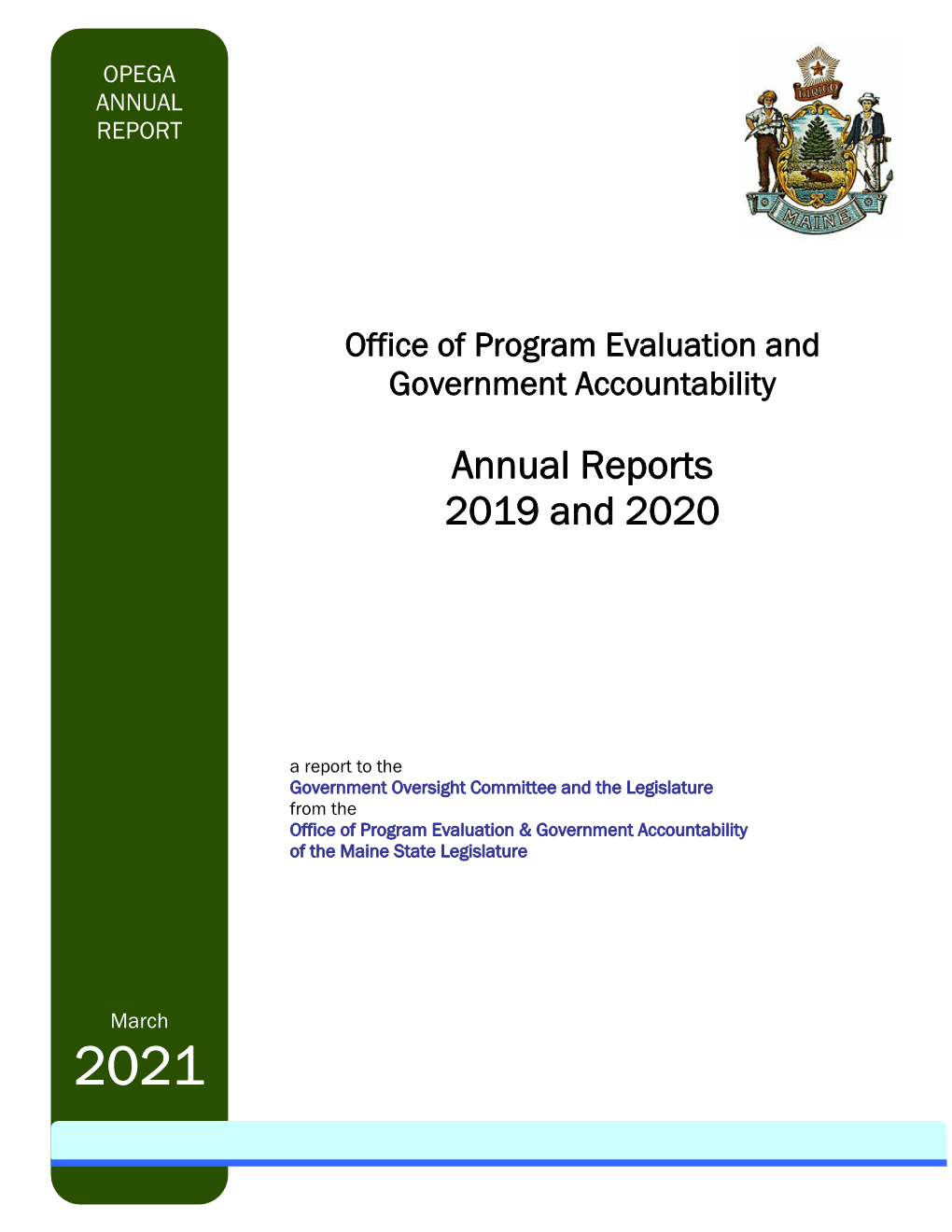 Opega Annual Report