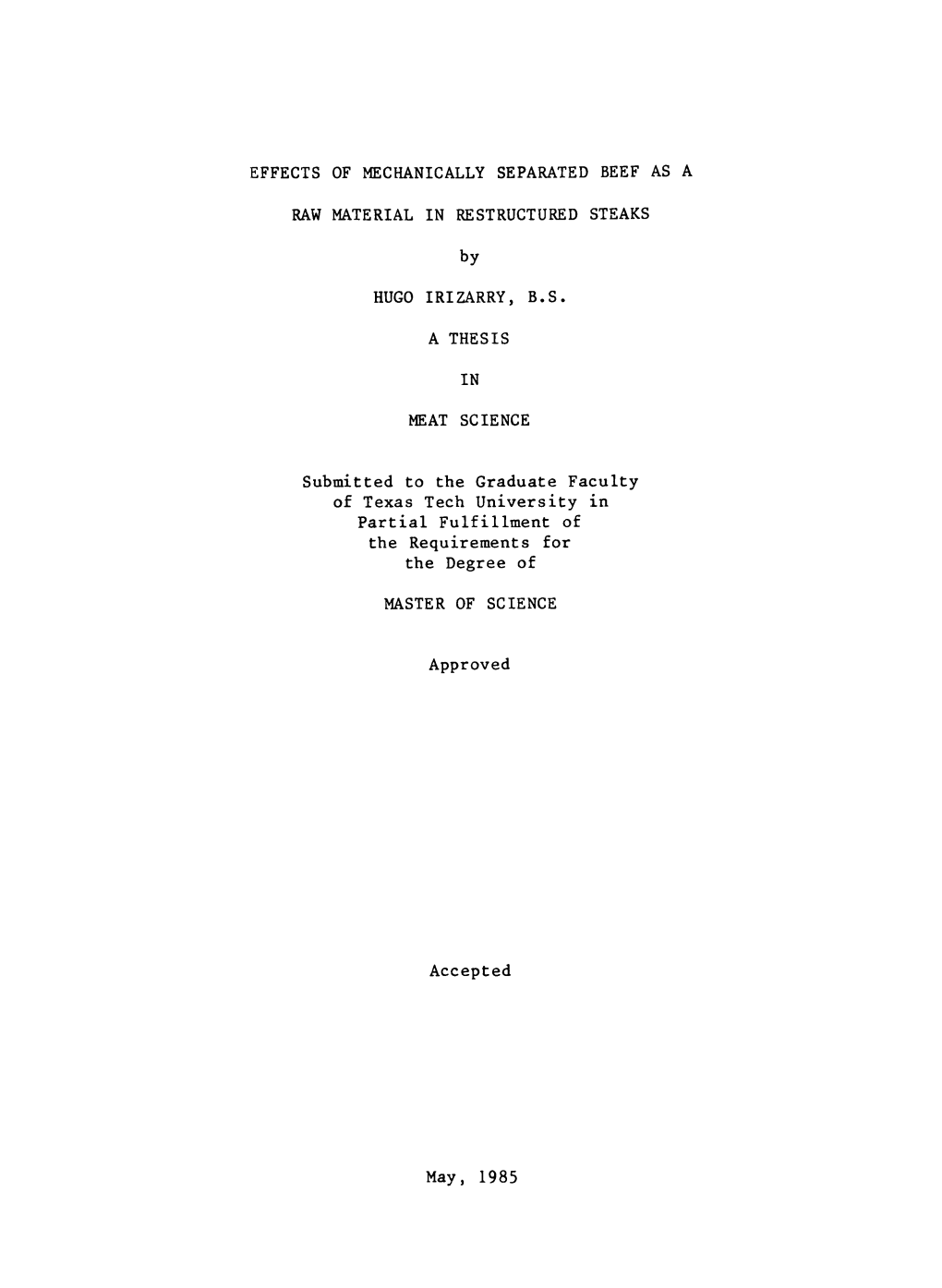 Er^-Au^ Dean/Bf the Graduate School