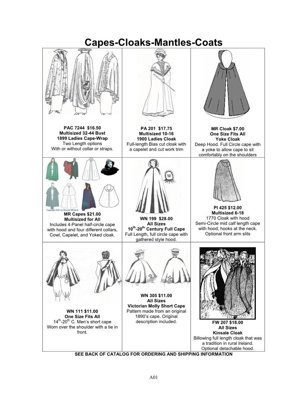 Capes-Cloaks-Mantles-Coats