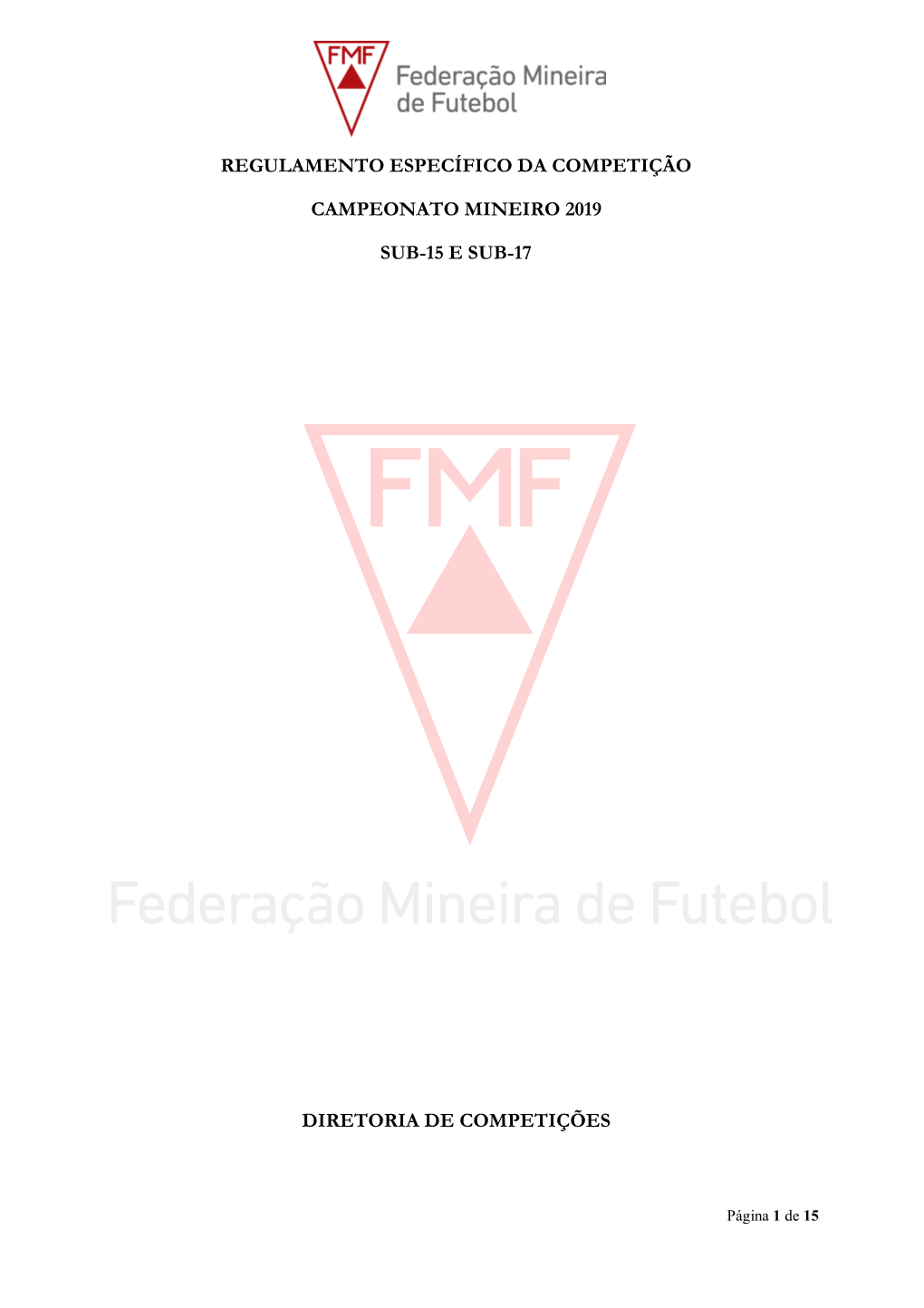 Campeonato Mineiro 2019