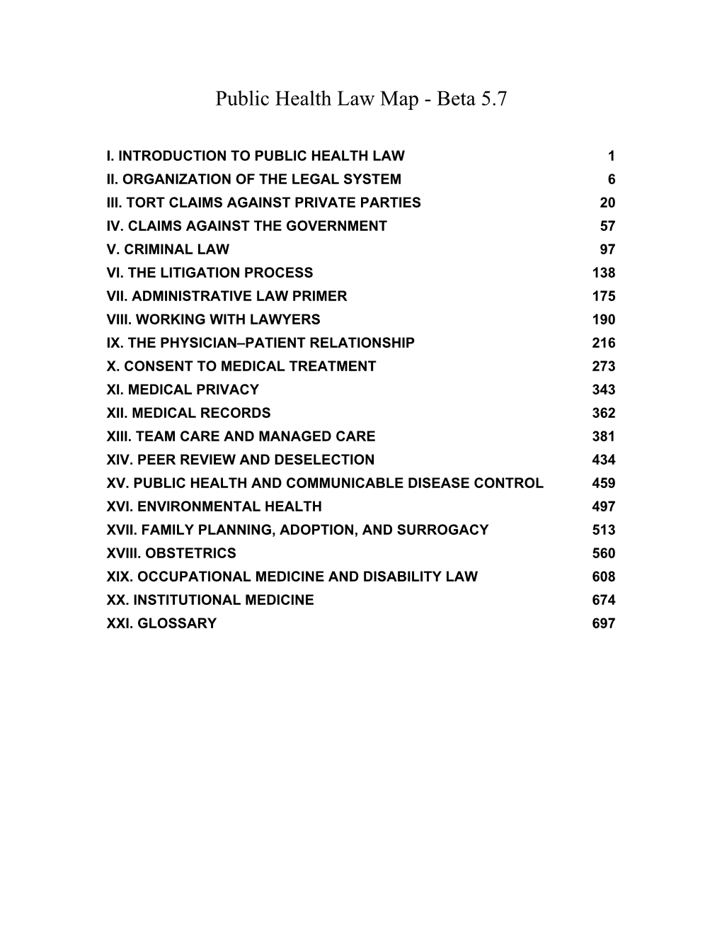 Public Health Law Map - Beta 5.7