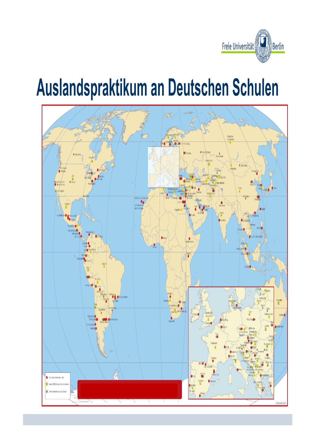 Auslandspraktikum an Deutschen Schulen Themen