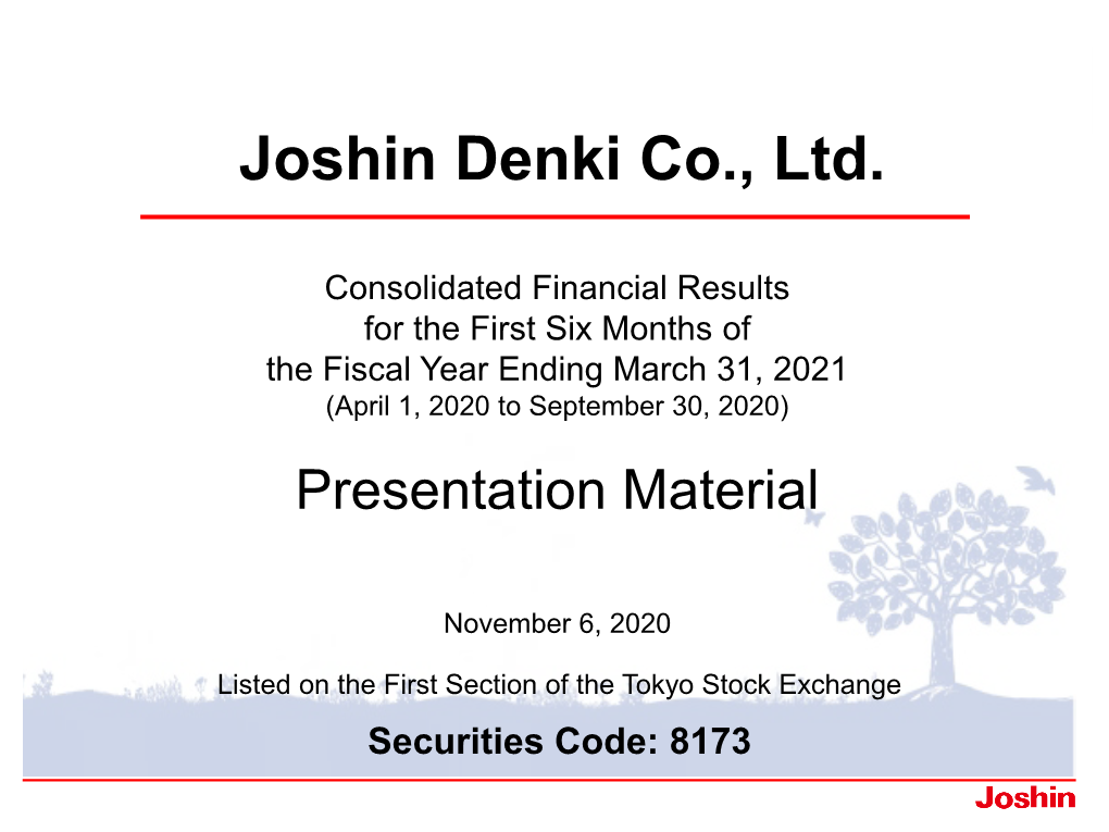 Joshin Denki Co., Ltd