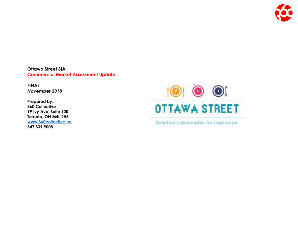 Ottawa Street Commercial Market Assessment