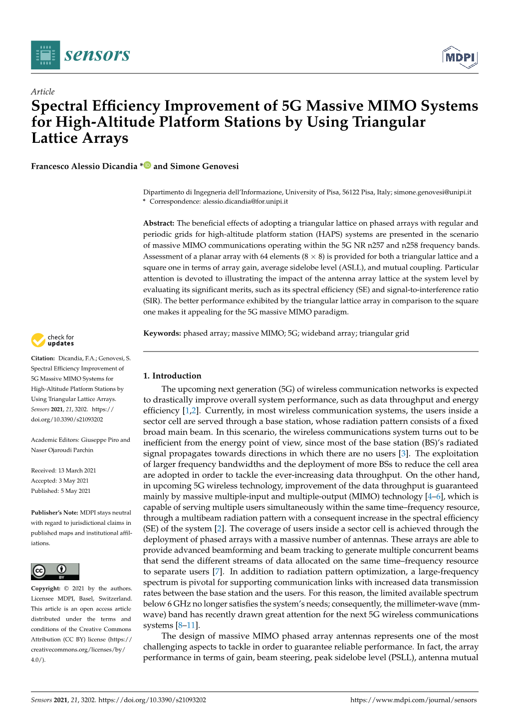 Spectral Efficiency Improvement of 5G Massive MIMO Systems For