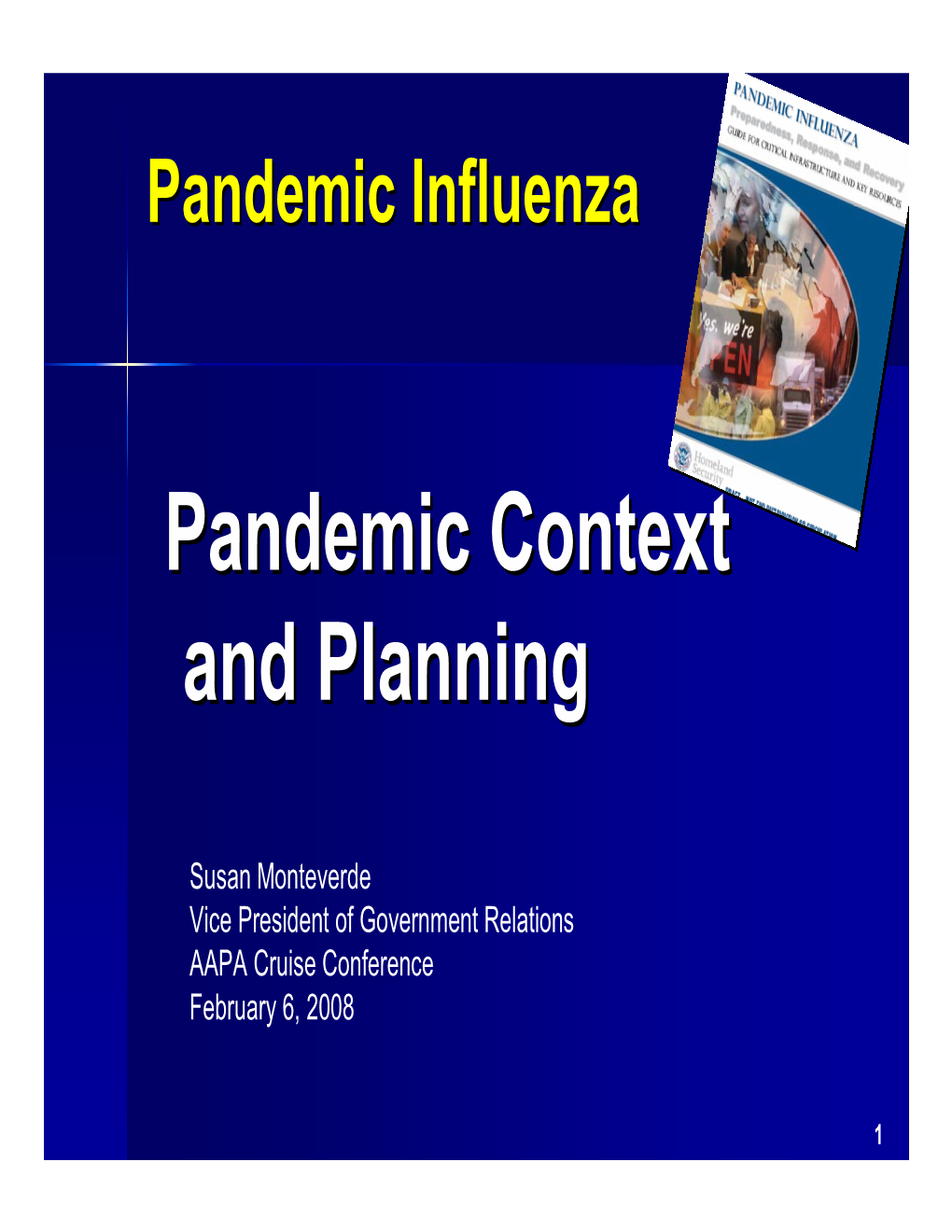 Influenza Pandemic Context