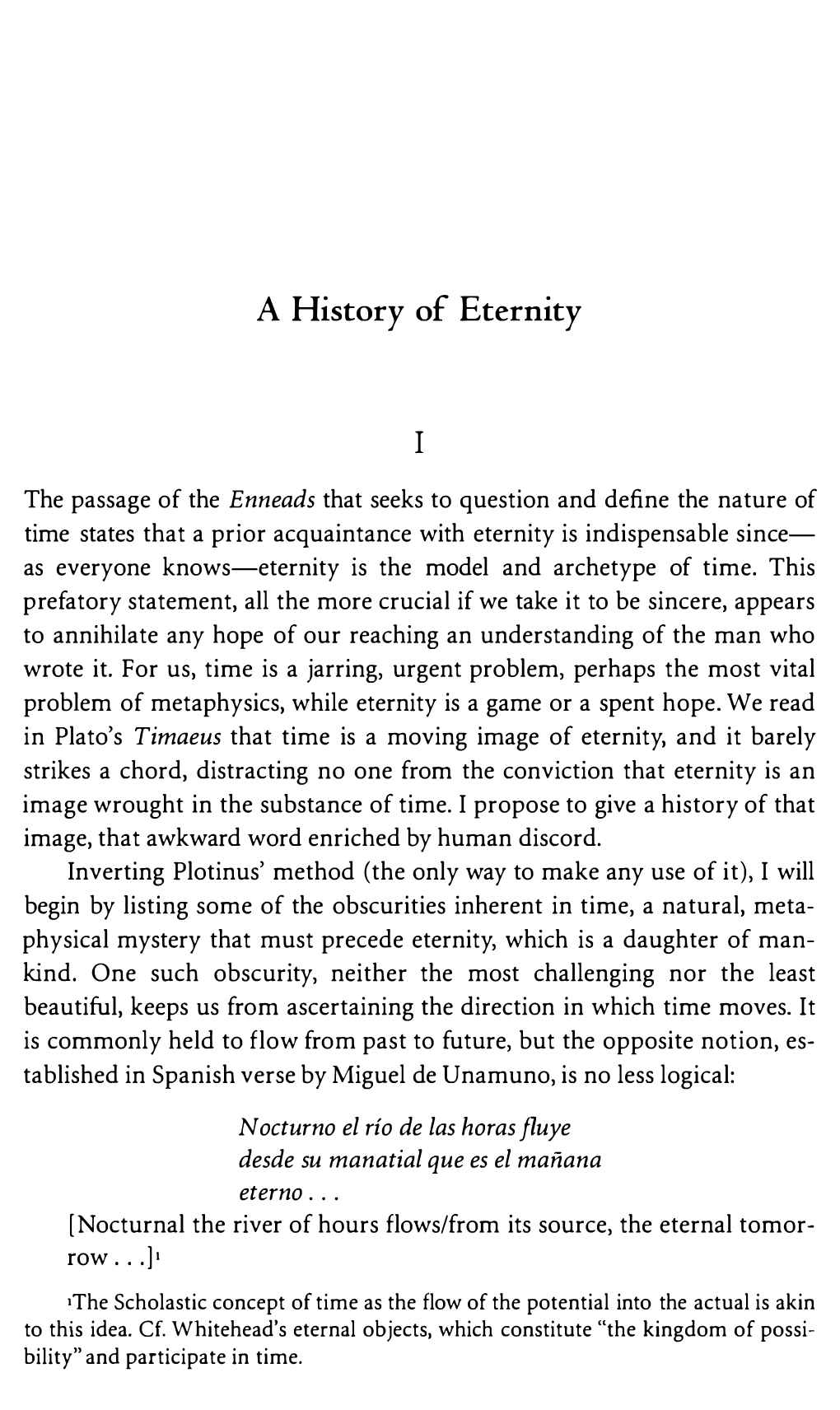 A History of Eternity