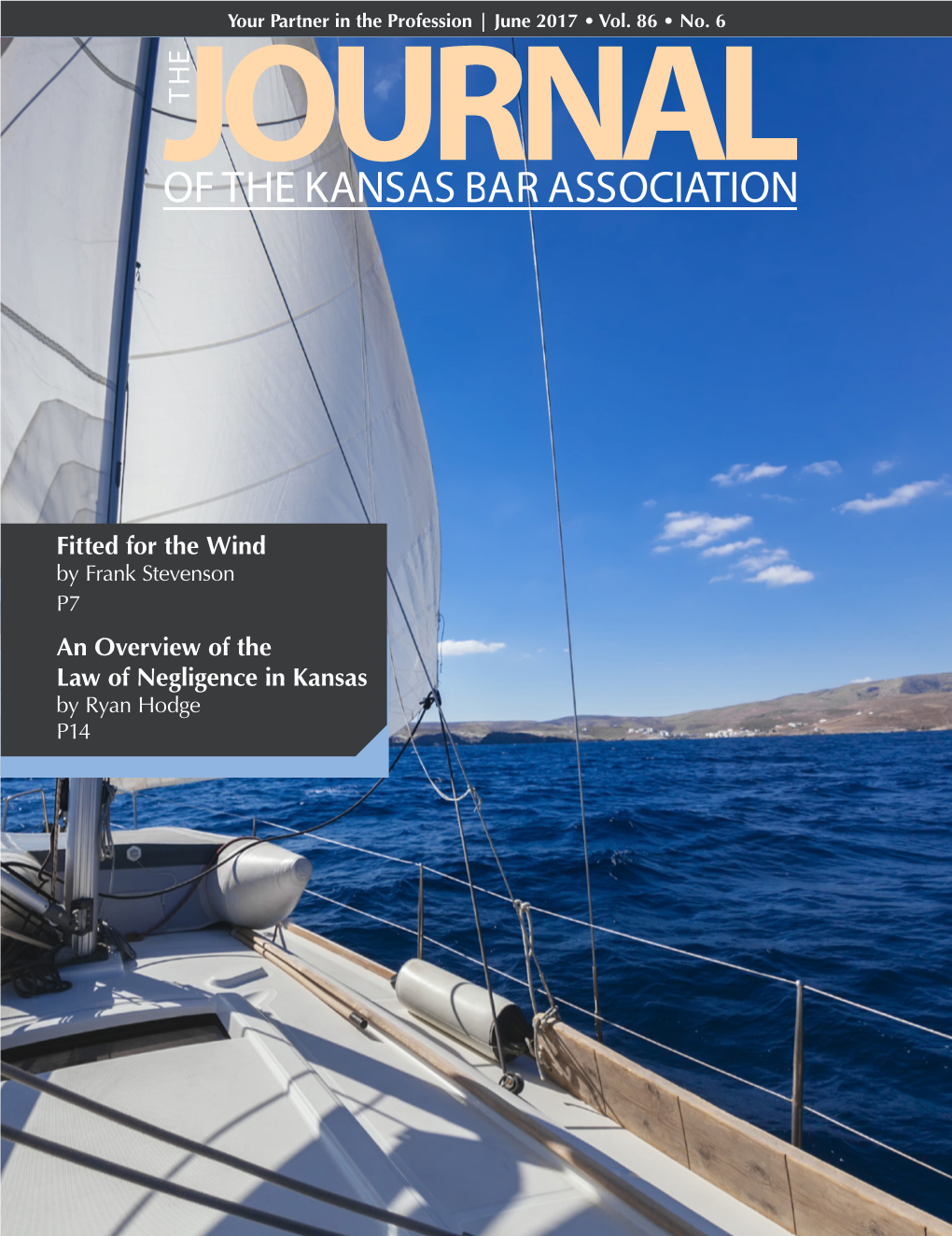 Fitted for the Wind an Overview of the Law of Negligence in Kansas