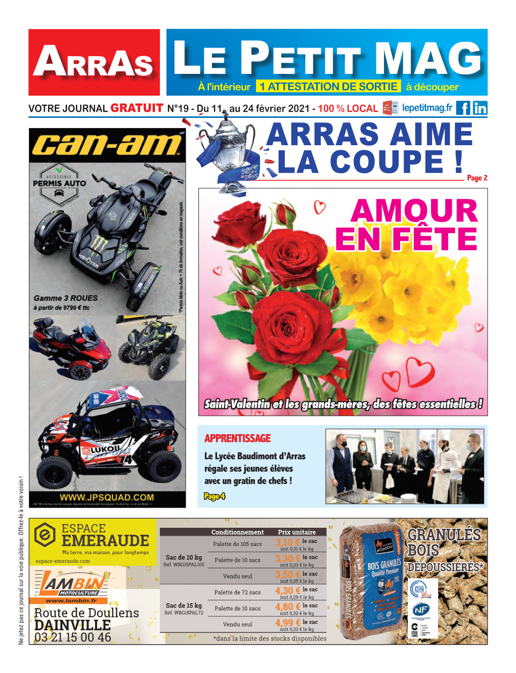 ARRAS Le Petit Mag Est Une Publication Bimensuelle Gratuite Éditée Par La SAS Editions Le Petit Mag