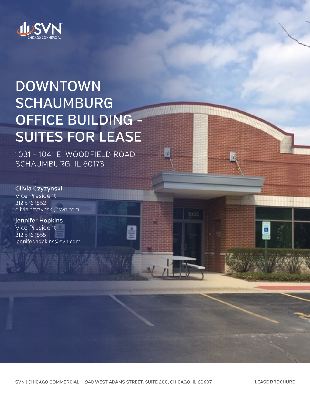 Downtown Schaumburg Office Building - Suites for Lease 1031 - 1041 E