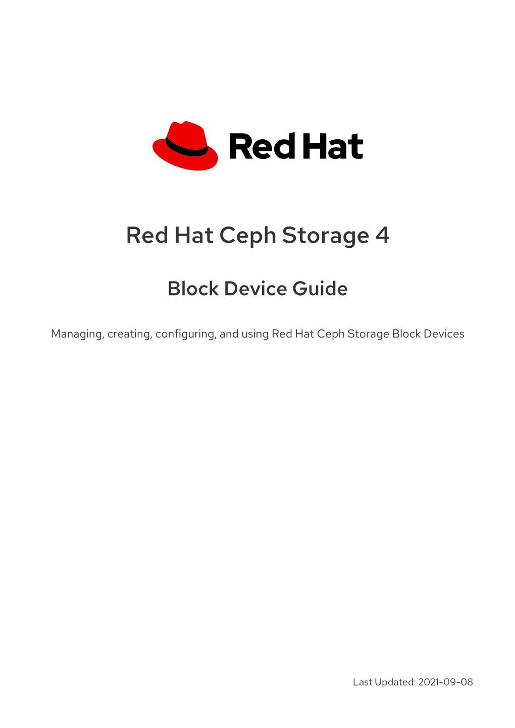 Red Hat Ceph Storage 4 Block Device Guide
