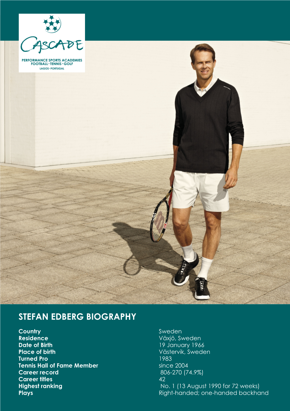 Stefan Edberg Biography