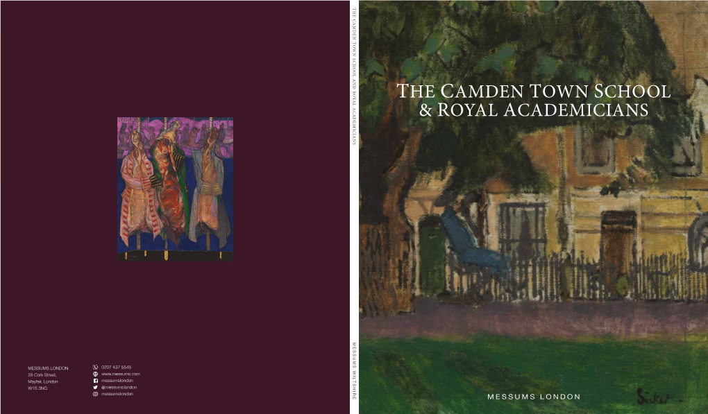 The Camden Town School & Royal Academicians