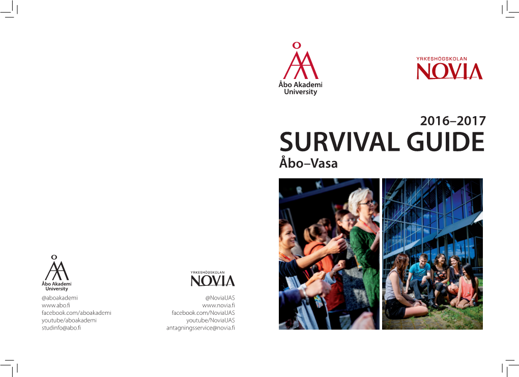 SURVIVAL GUIDE Åbo–Vasa