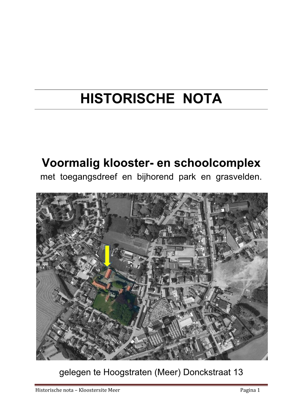 Historische Nota