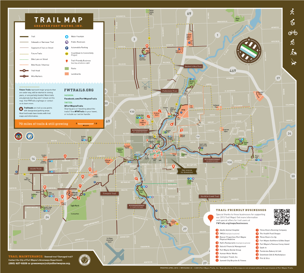 Trail Map Rd