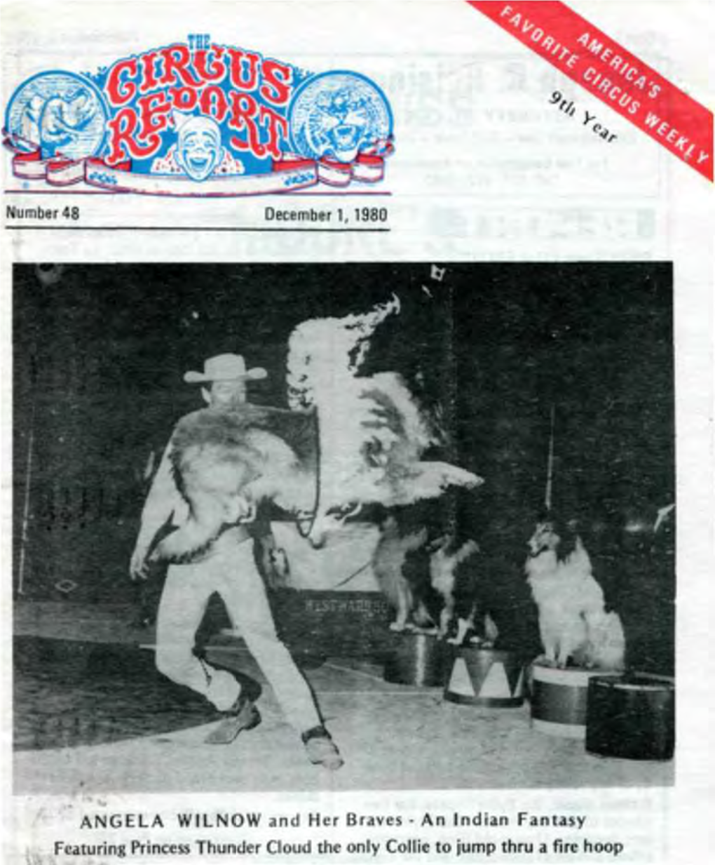 Circus Report, December 1, 1980, Vol. 9, No. 48