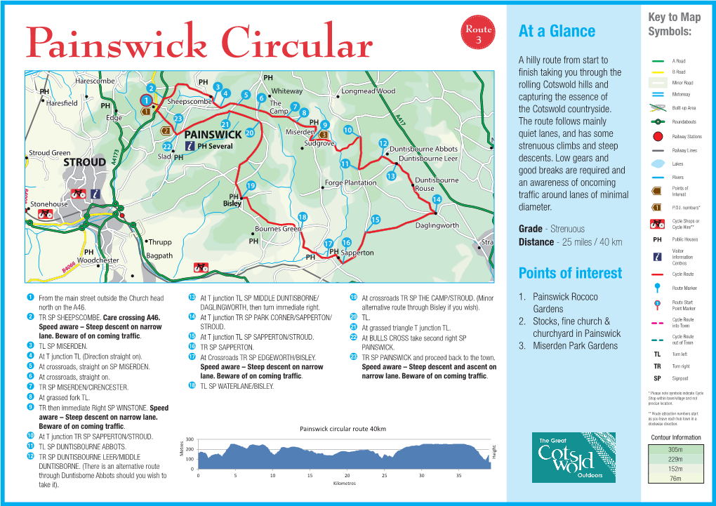 Painswick Circular Cycle Route