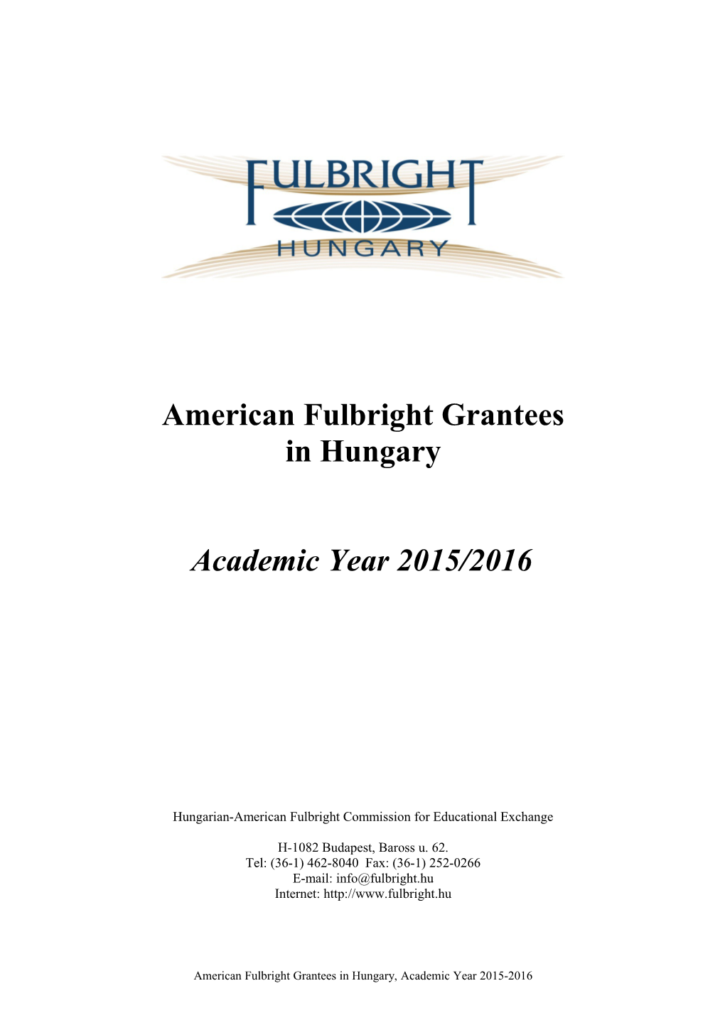 American Fulbright Grantees s2